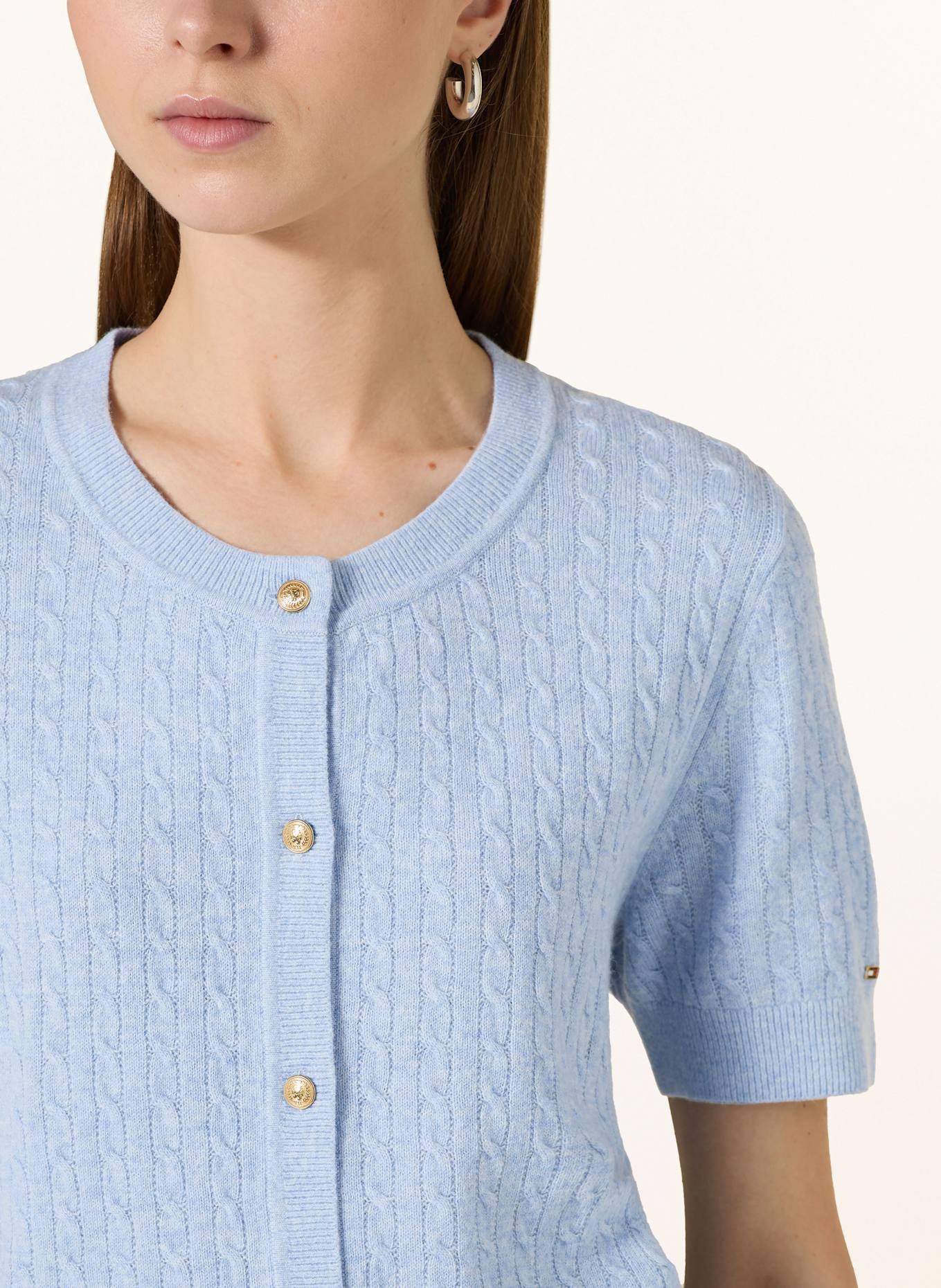 TOMMY HILFIGER Kardigan: JASNONIEBIESKI