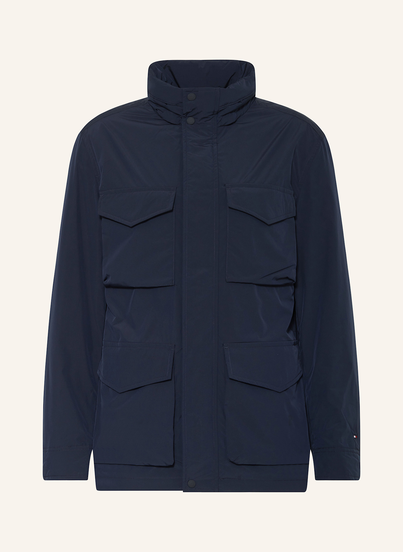 TOMMY HILFIGER Fieldjacket: DUNKELBLAU