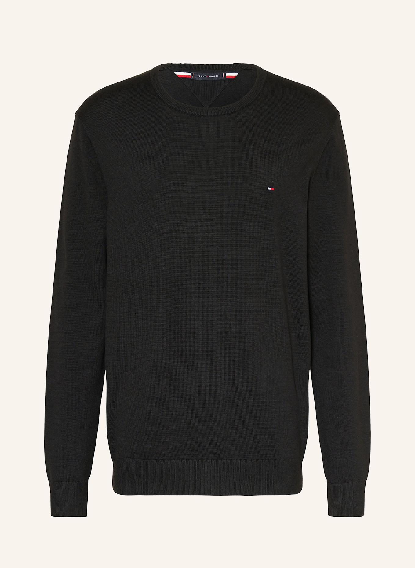 Tommy black sweater top