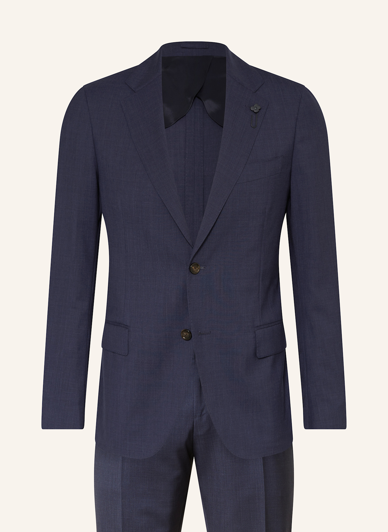 LARDINI Anzug Extra Slim Fit: 830 Mid Blue