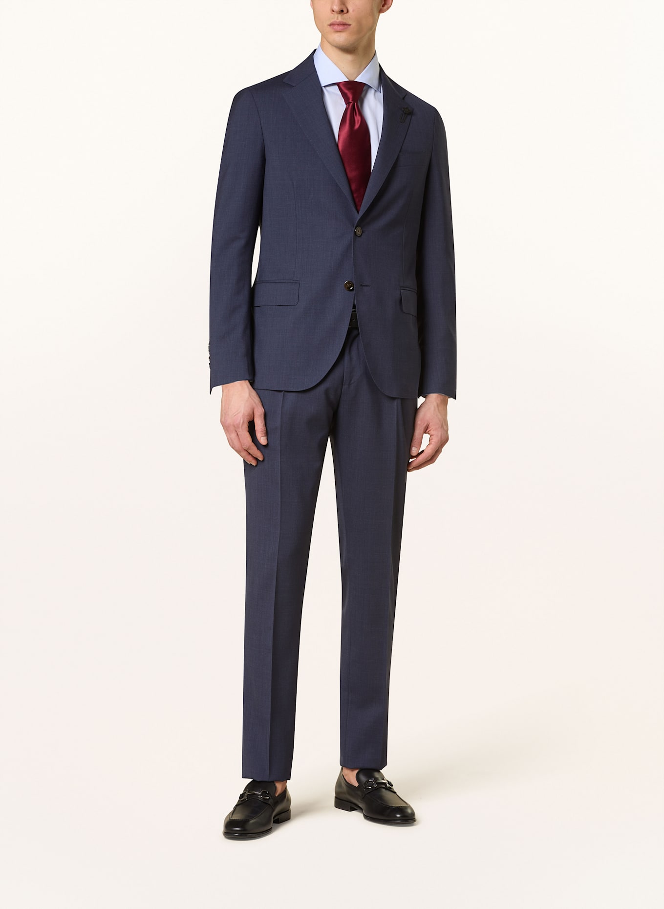 LARDINI Anzug Extra Slim Fit: 830 Mid Blue