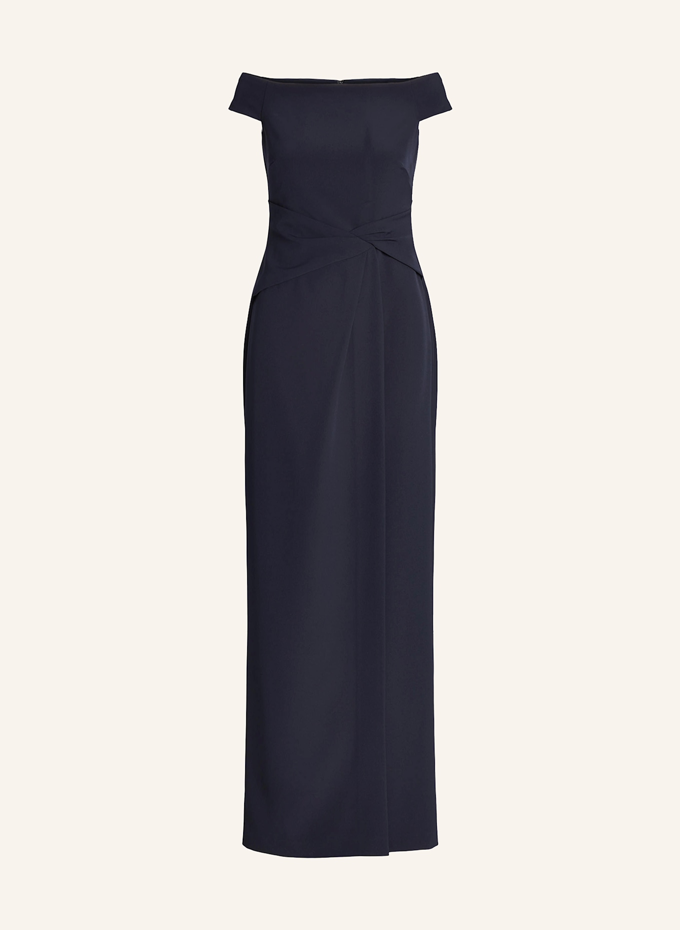 LAUREN RALPH LAUREN Rochie de seară SARAN: ALBASTRU ÎNCHIS