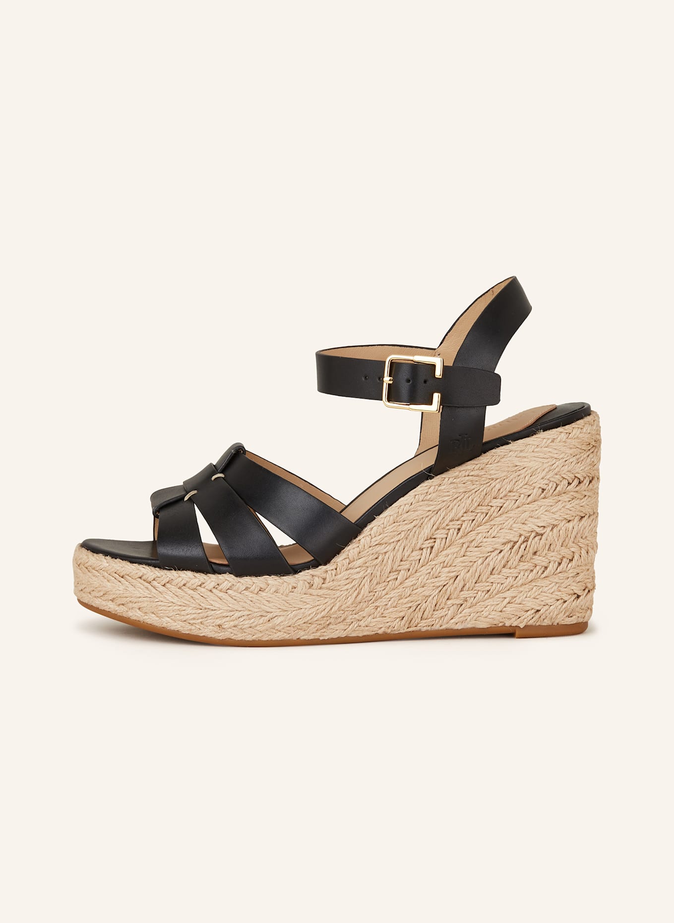 LAUREN RALPH LAUREN Plateau-Wedges SOFFIA: SCHWARZ