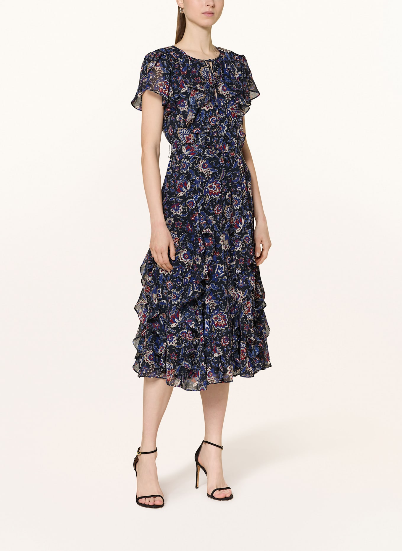 LAUREN RALPH LAUREN Šaty s volánky: Dolce &amp Gabbana