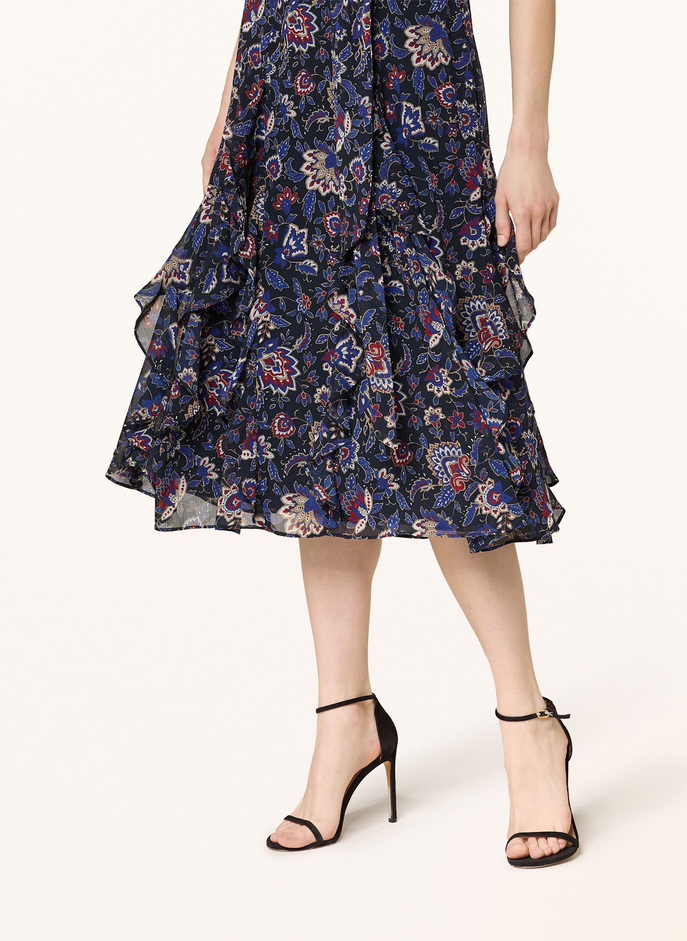 LAUREN RALPH LAUREN Šaty s volánky: Dolce &amp Gabbana