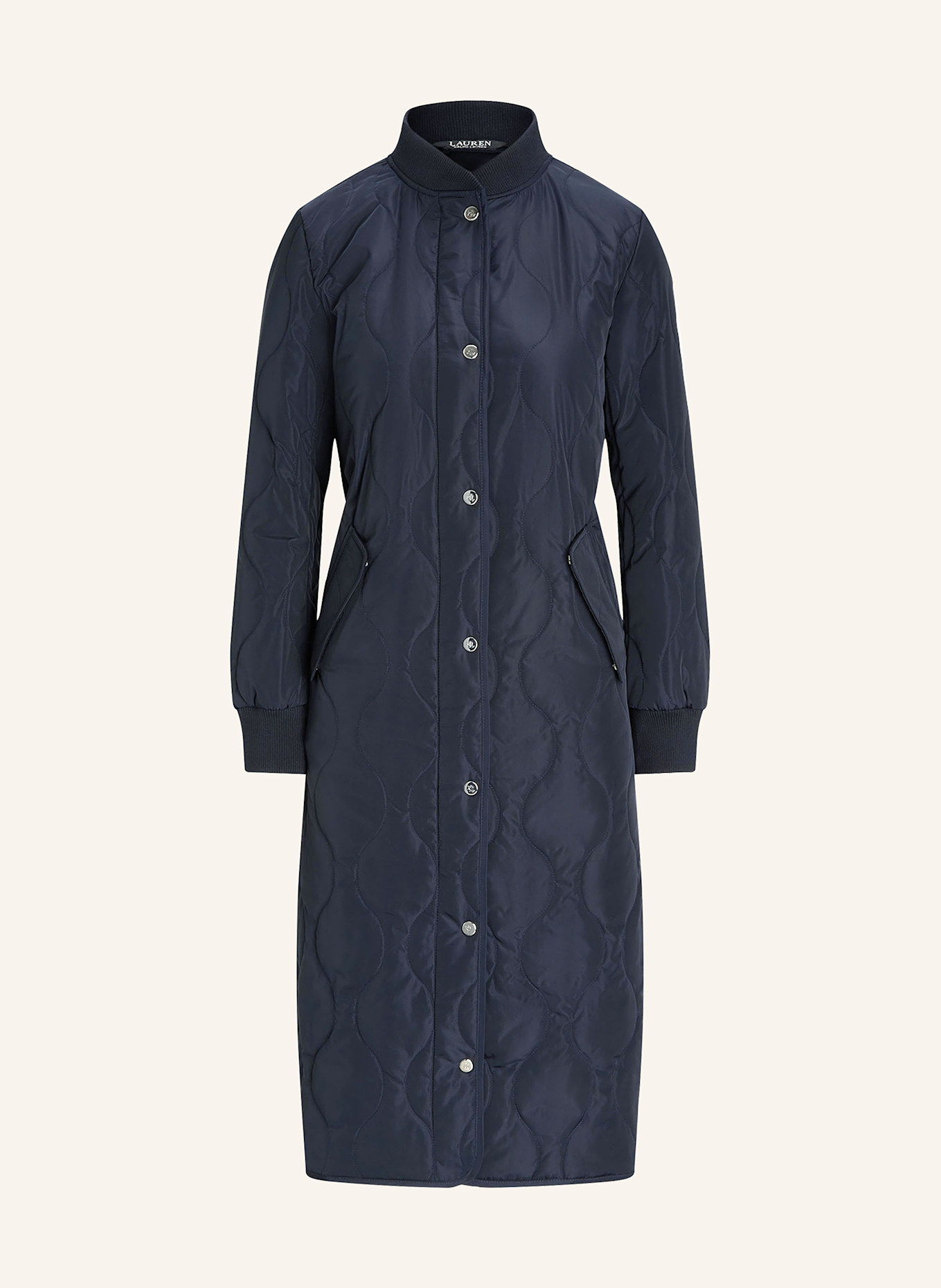 LAUREN RALPH LAUREN Quilted coat: DARK BLUE