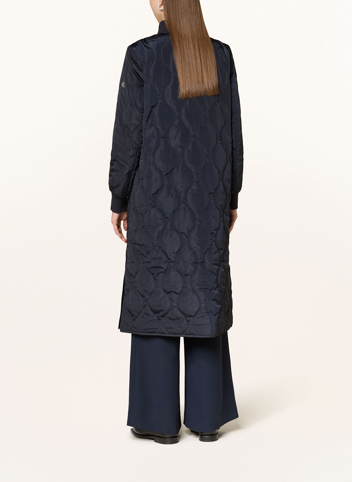 LAUREN RALPH LAUREN Quilted coat: DARK BLUE