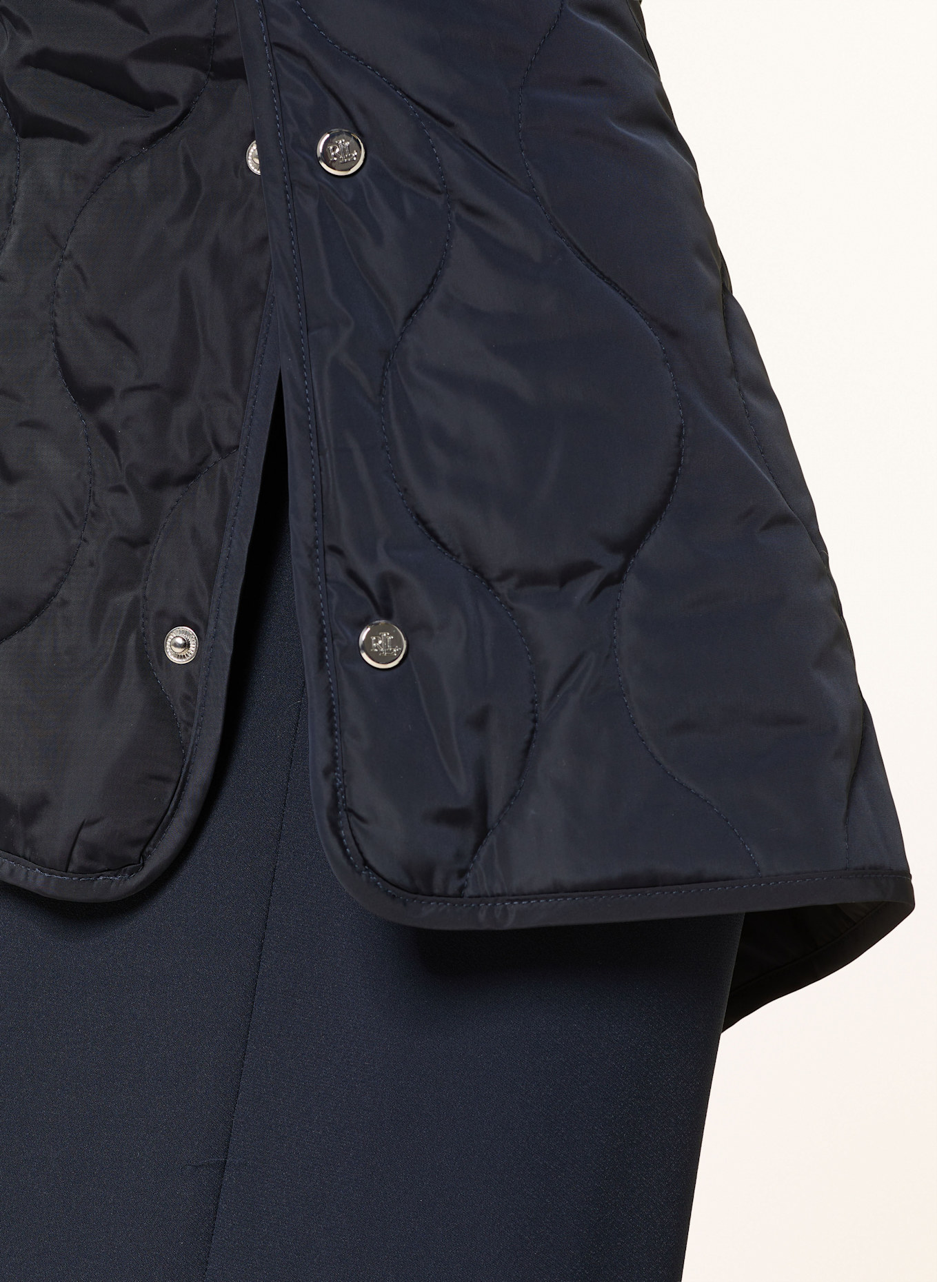LAUREN RALPH LAUREN Quilted coat: DARK BLUE