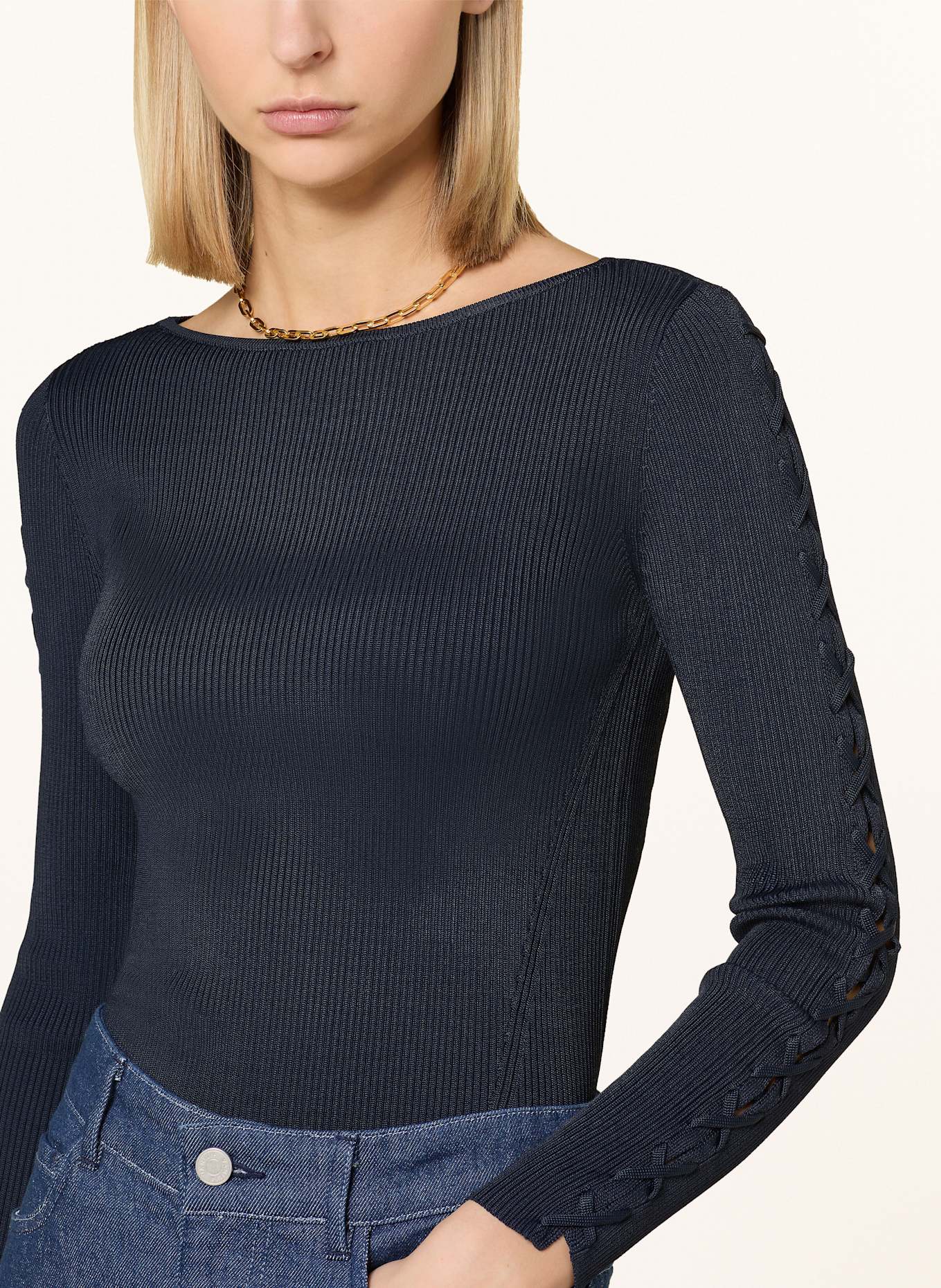 LAUREN RALPH LAUREN Pullover: DUNKELBLAU
