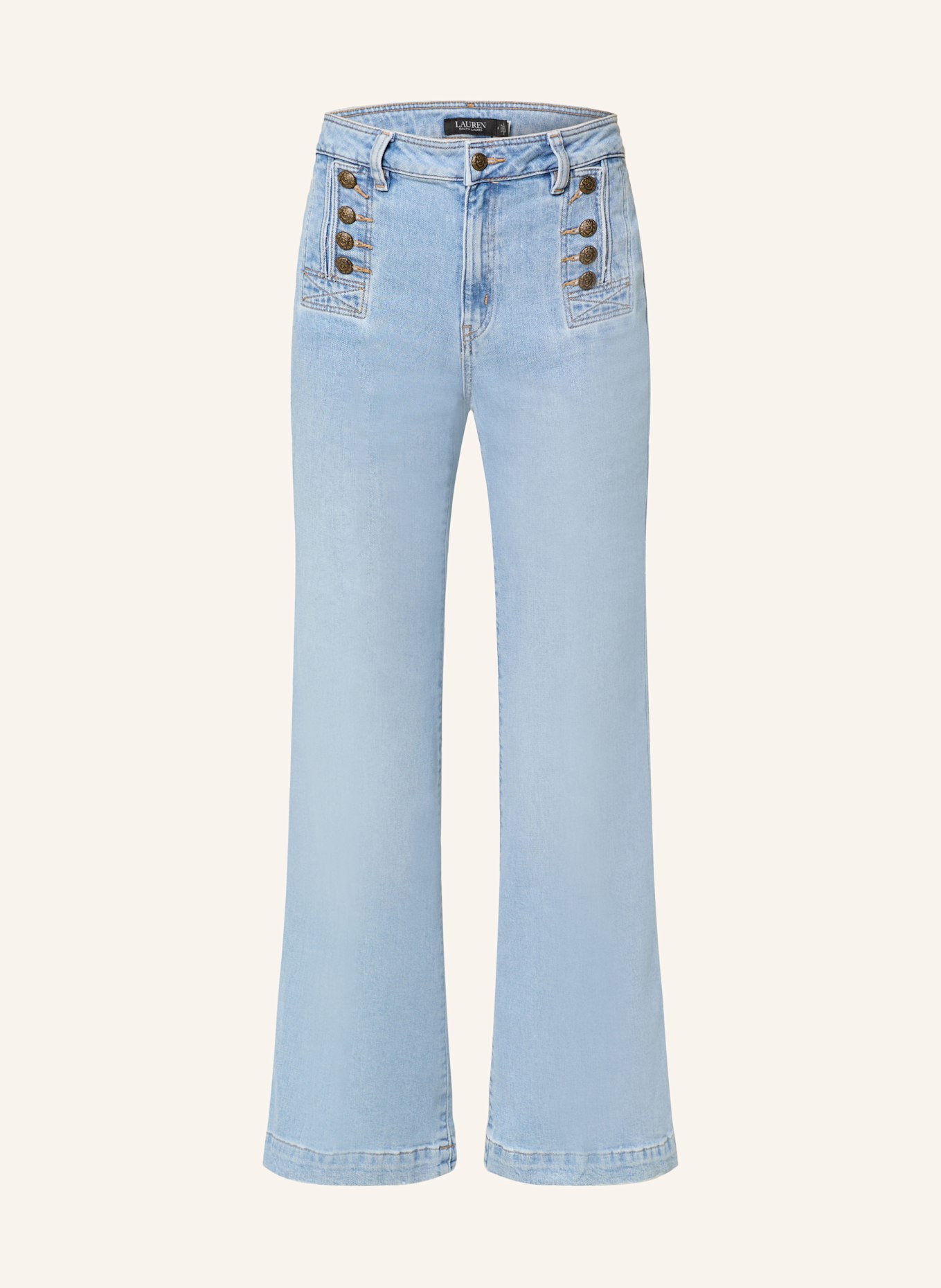 LAUREN RALPH LAUREN Straight jeans JEAN: 001 LAYLA WASH