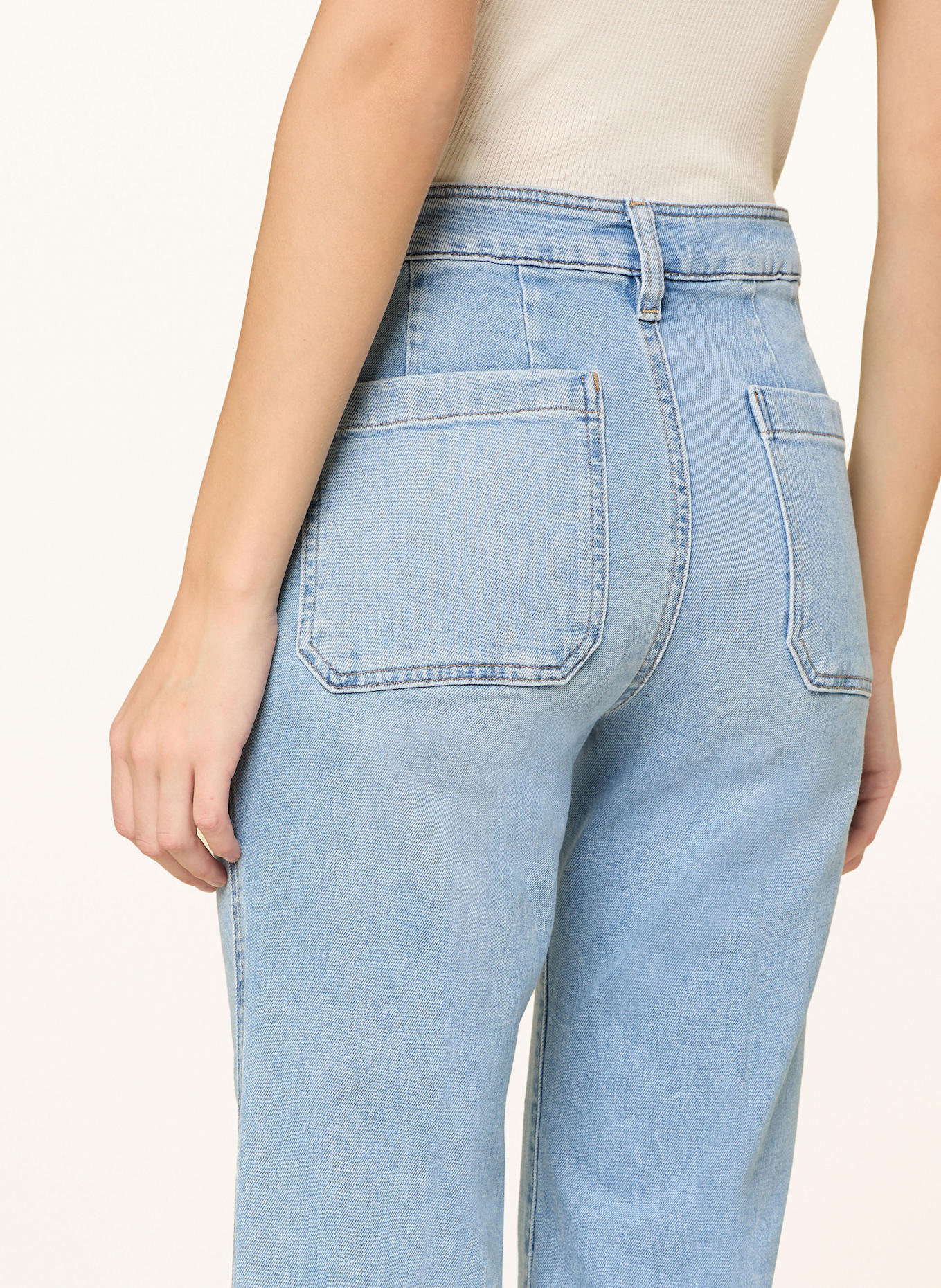 LAUREN RALPH LAUREN Straight jeans JEAN: 001 LAYLA WASH