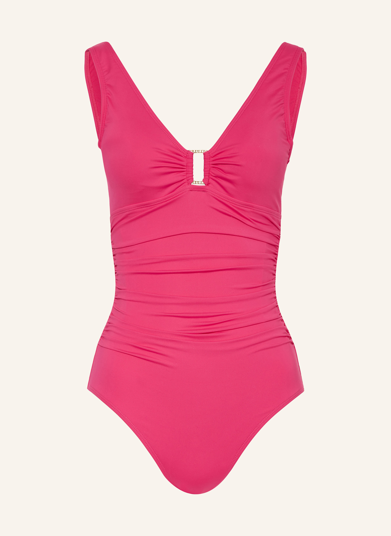 LAUREN RALPH LAUREN Bügel-Badeanzug BEACH CLUB SOLIDS: PINK