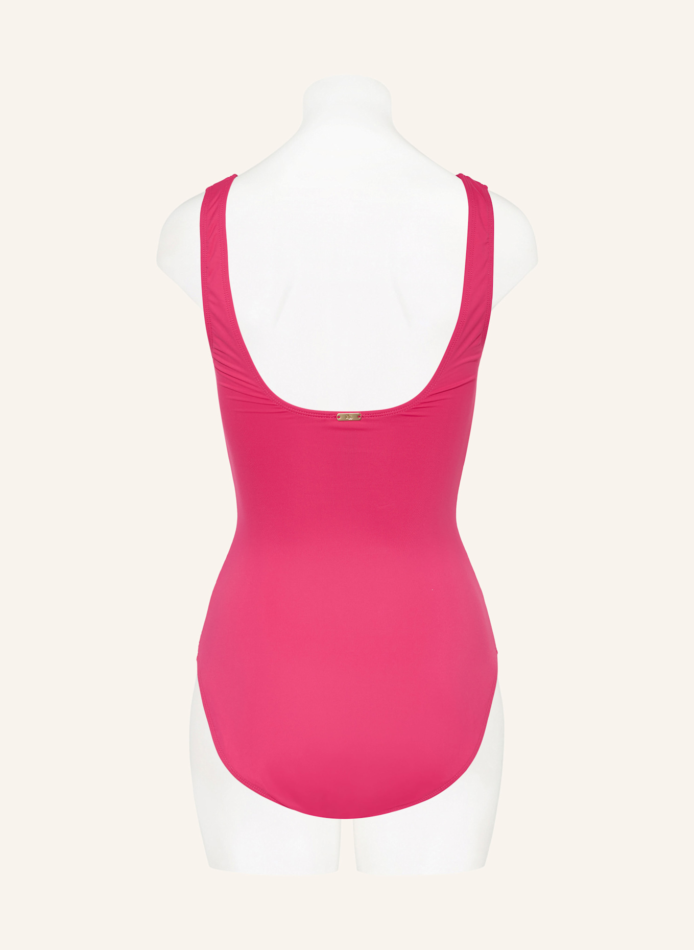 LAUREN RALPH LAUREN Bügel-Badeanzug BEACH CLUB SOLIDS: PINK