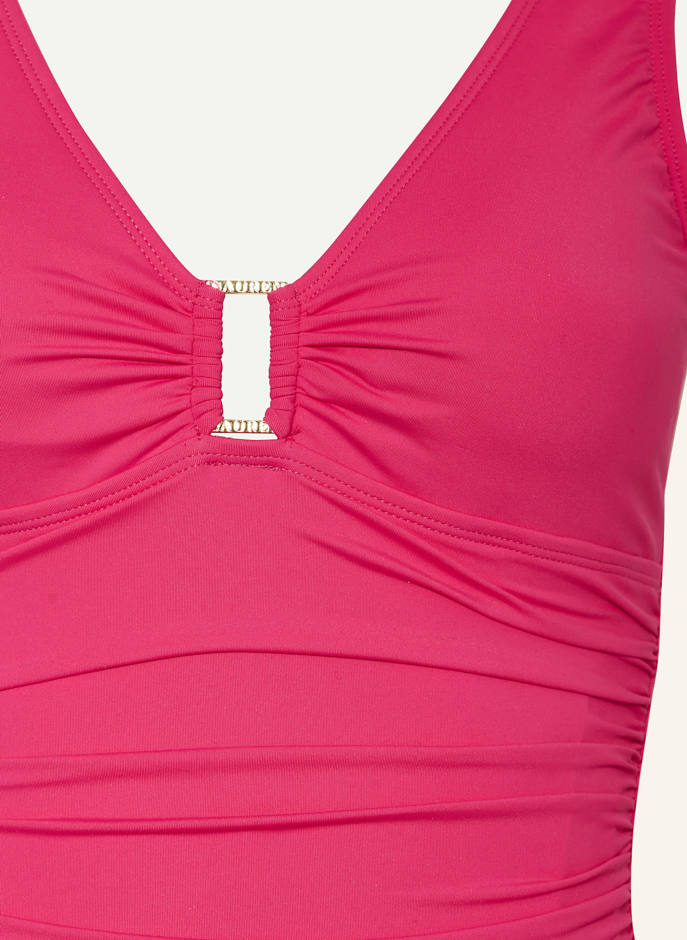 LAUREN RALPH LAUREN Bügel-Badeanzug BEACH CLUB SOLIDS: PINK
