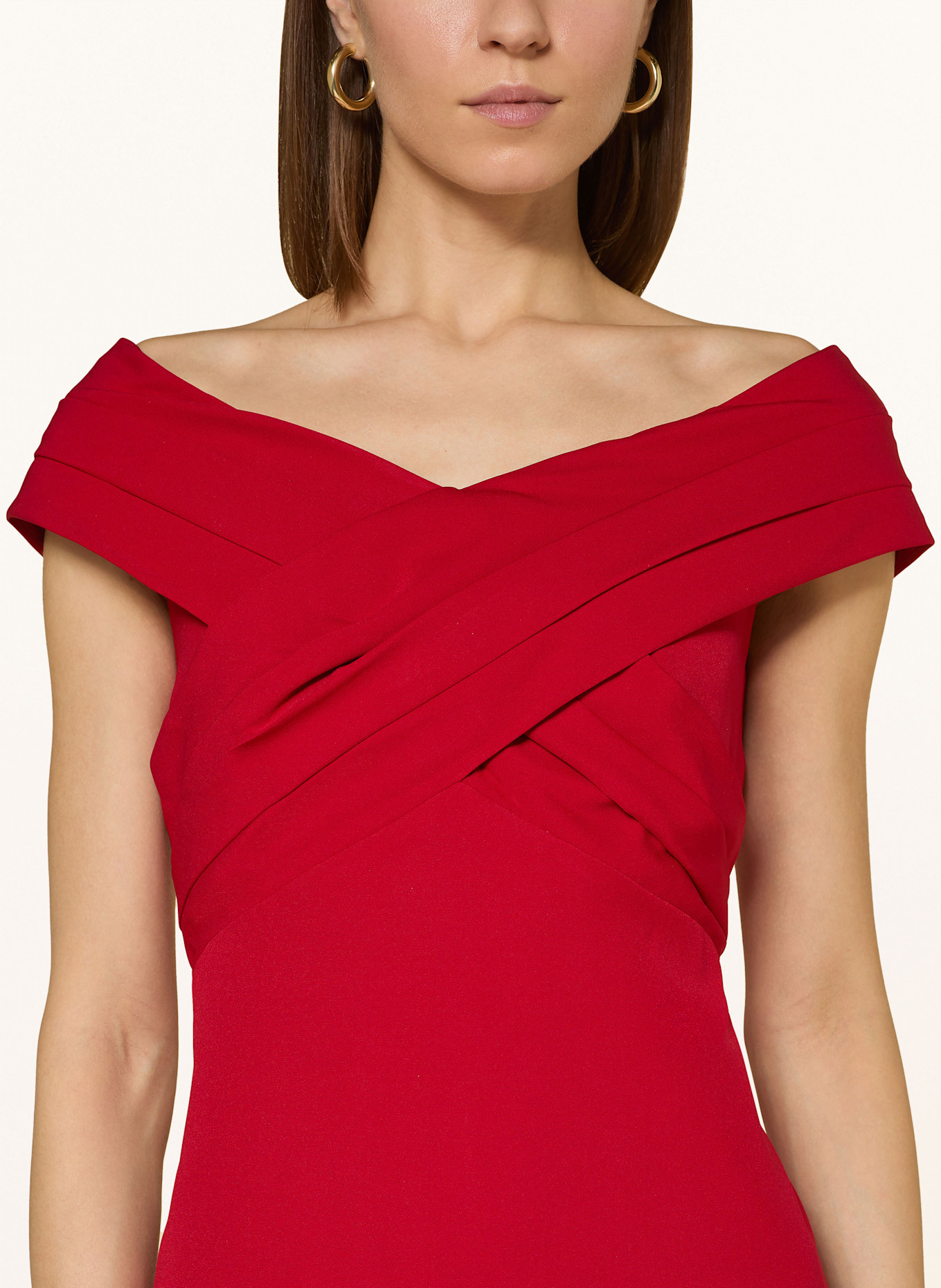 LAUREN RALPH LAUREN Cocktailkleid: ROT