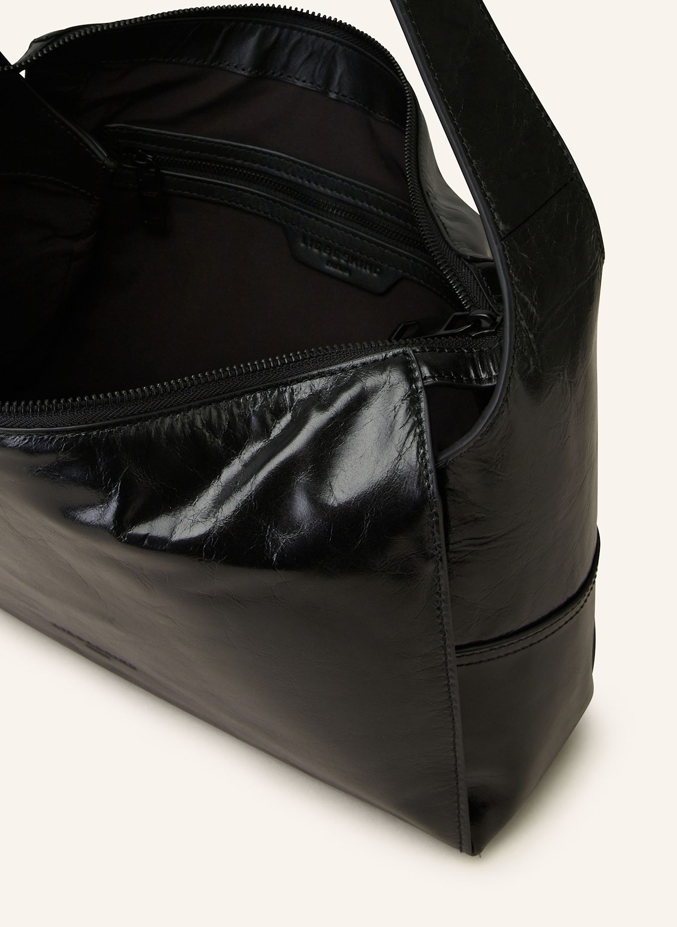 LIEBESKIND Hobo bag LOU MEDIUM: BLACK