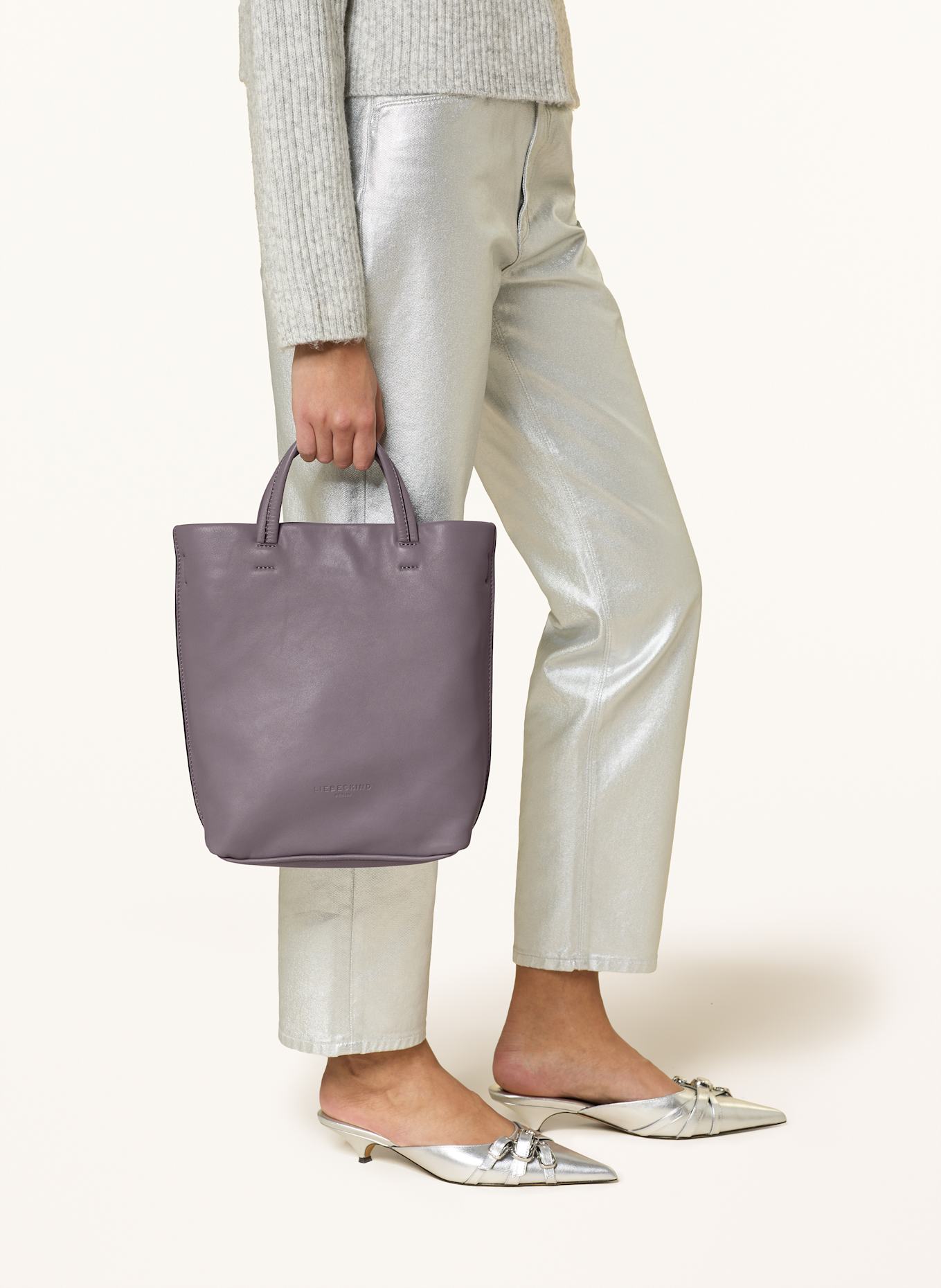 LIEBESKIND HERA MEDIUM handbag: TAUPE