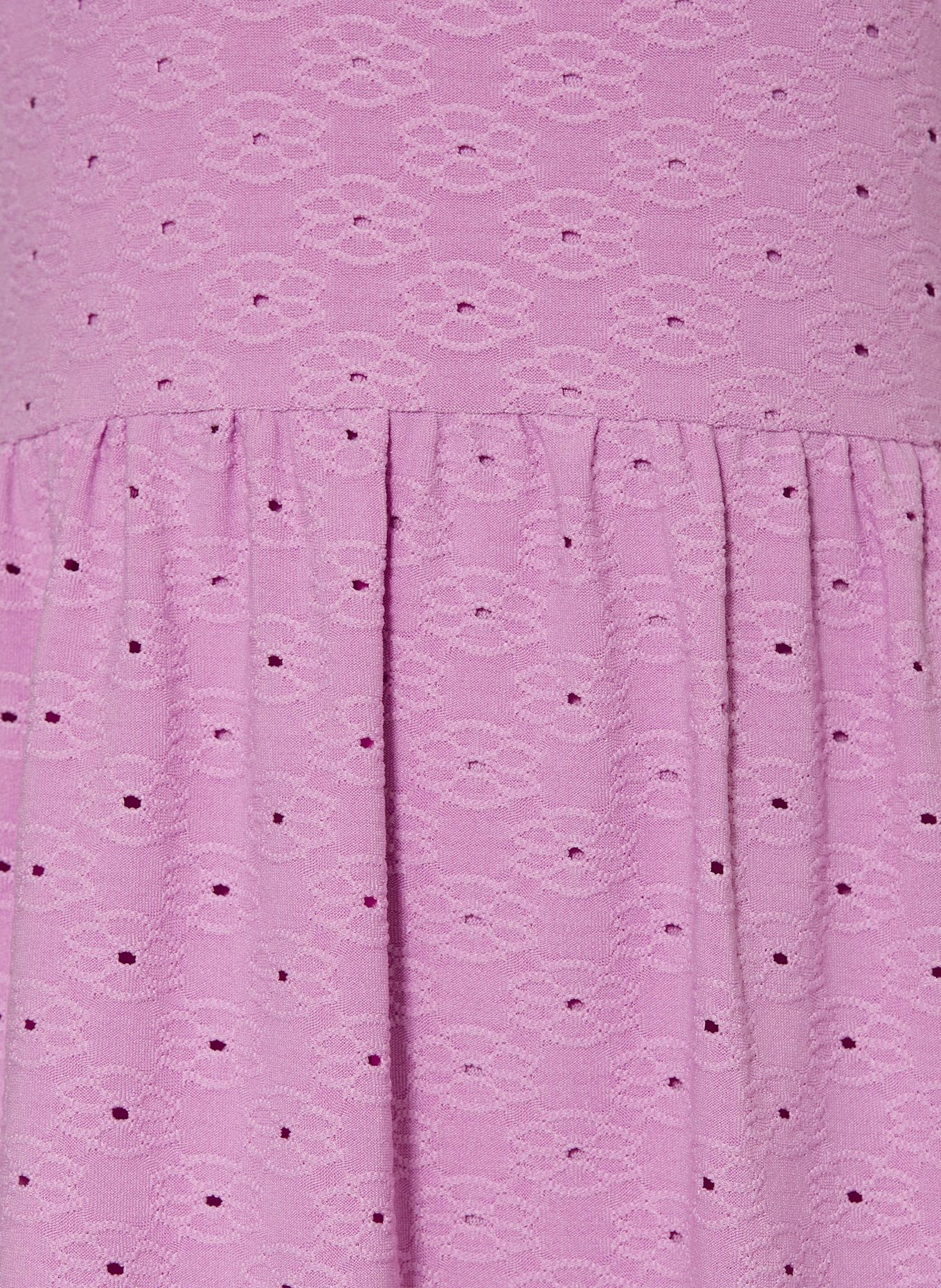 GARCIA Kleid mit Lochspitze: HELLLILA