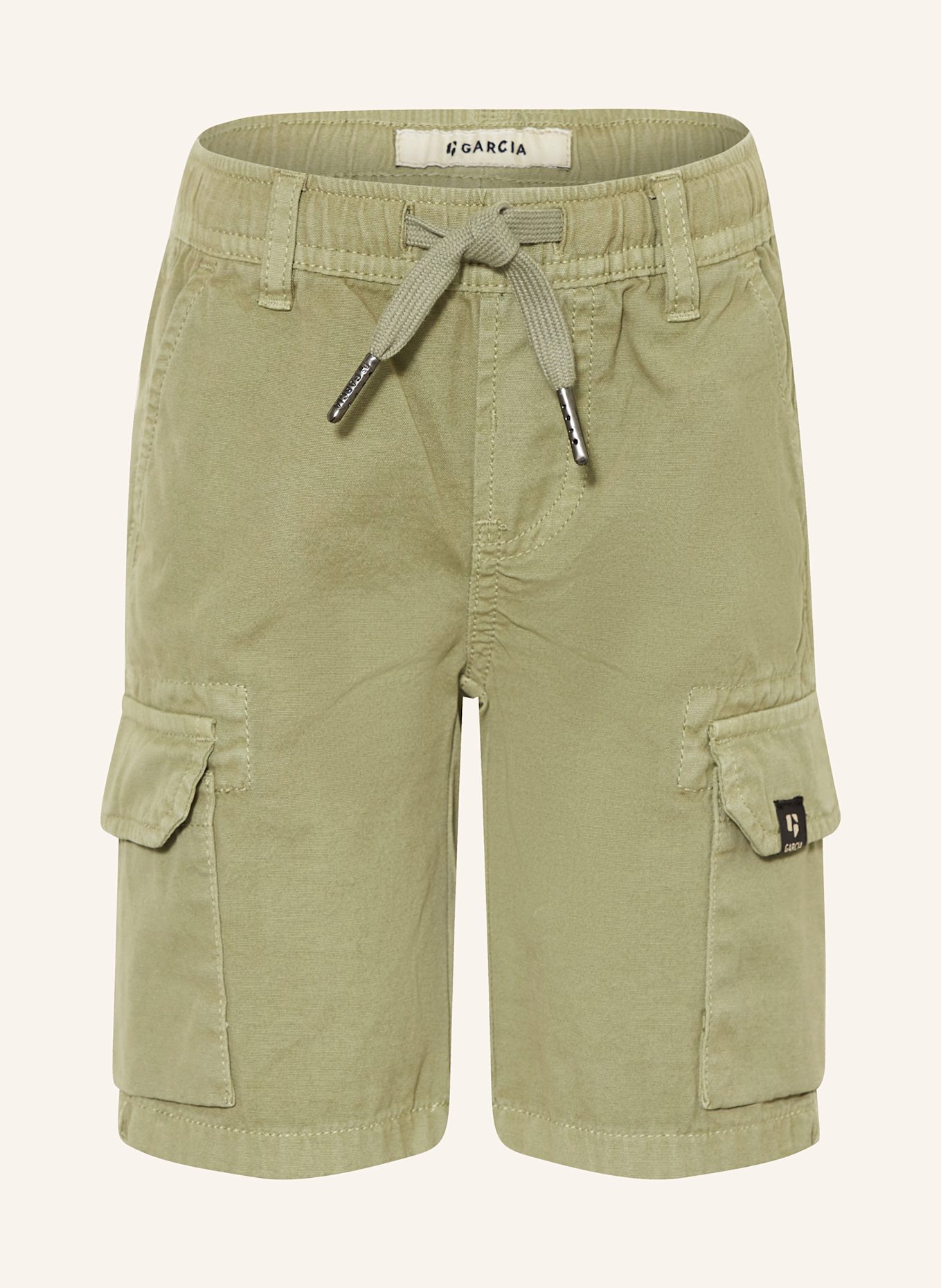 GARCIA Cargoshorts Regular Fit: OLIV