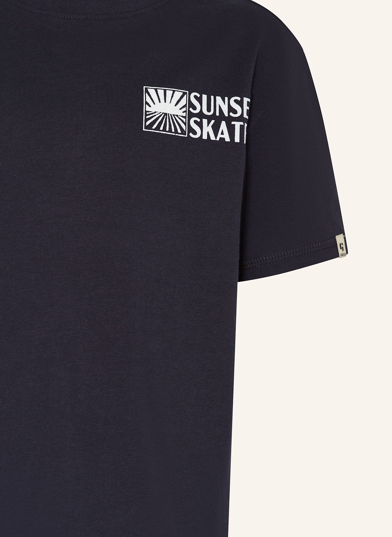 GARCIA Tričko: TMAVĚ MODRÁ