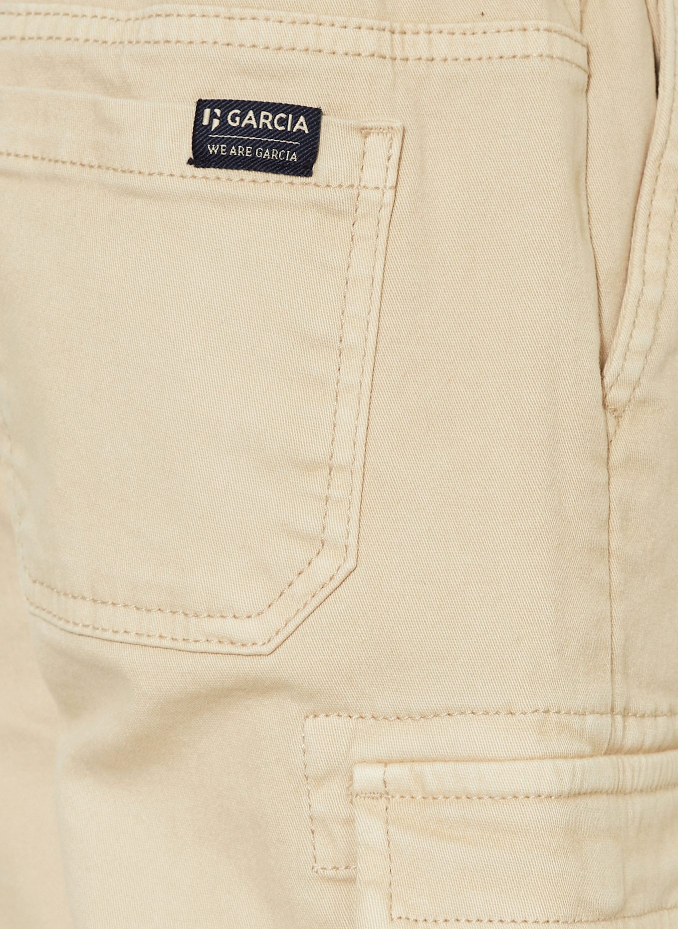 GARCIA Cargohose Regular Fit: BEIGE