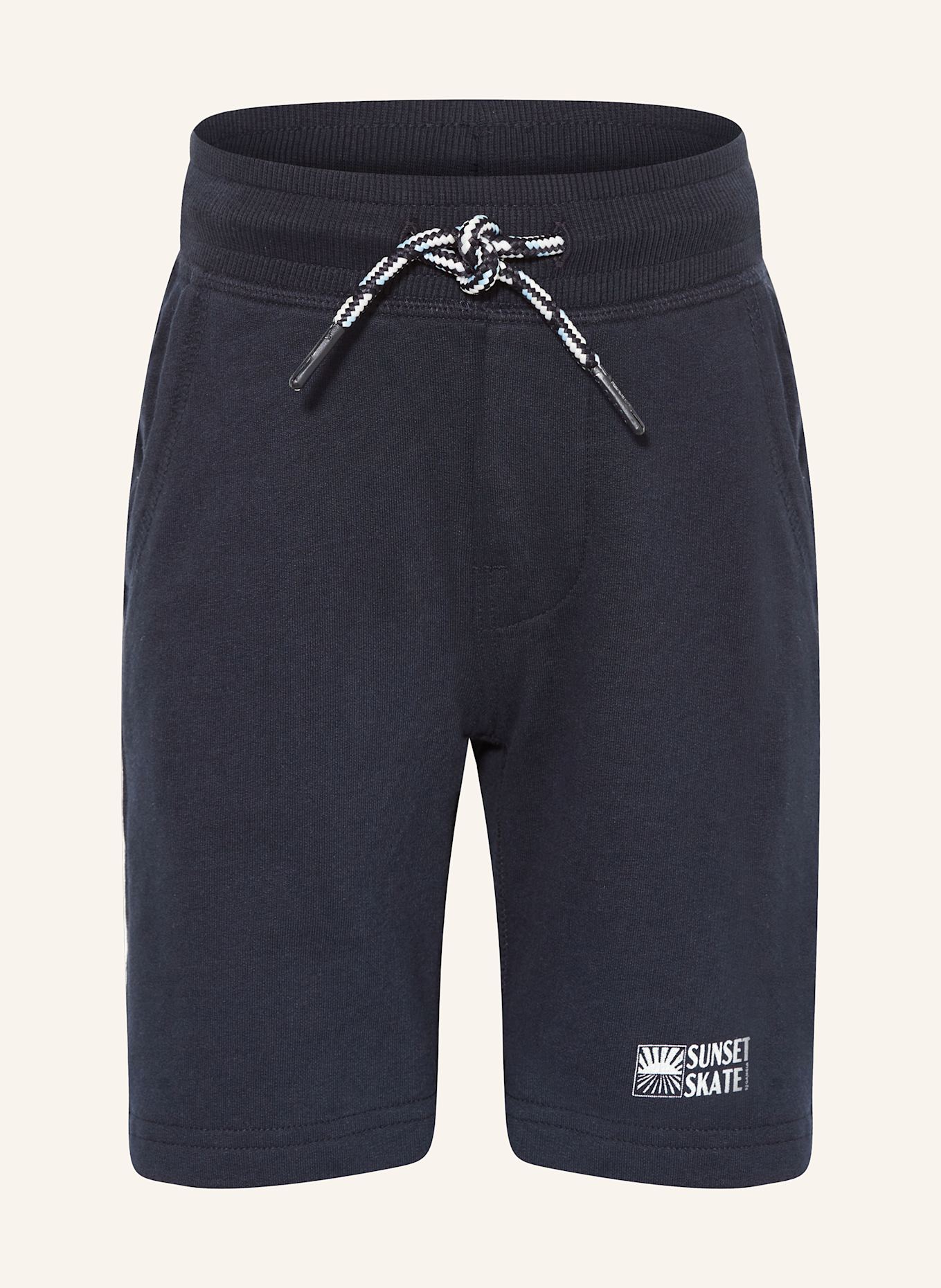 GARCIA Szorty dresowe: GRANATOWY