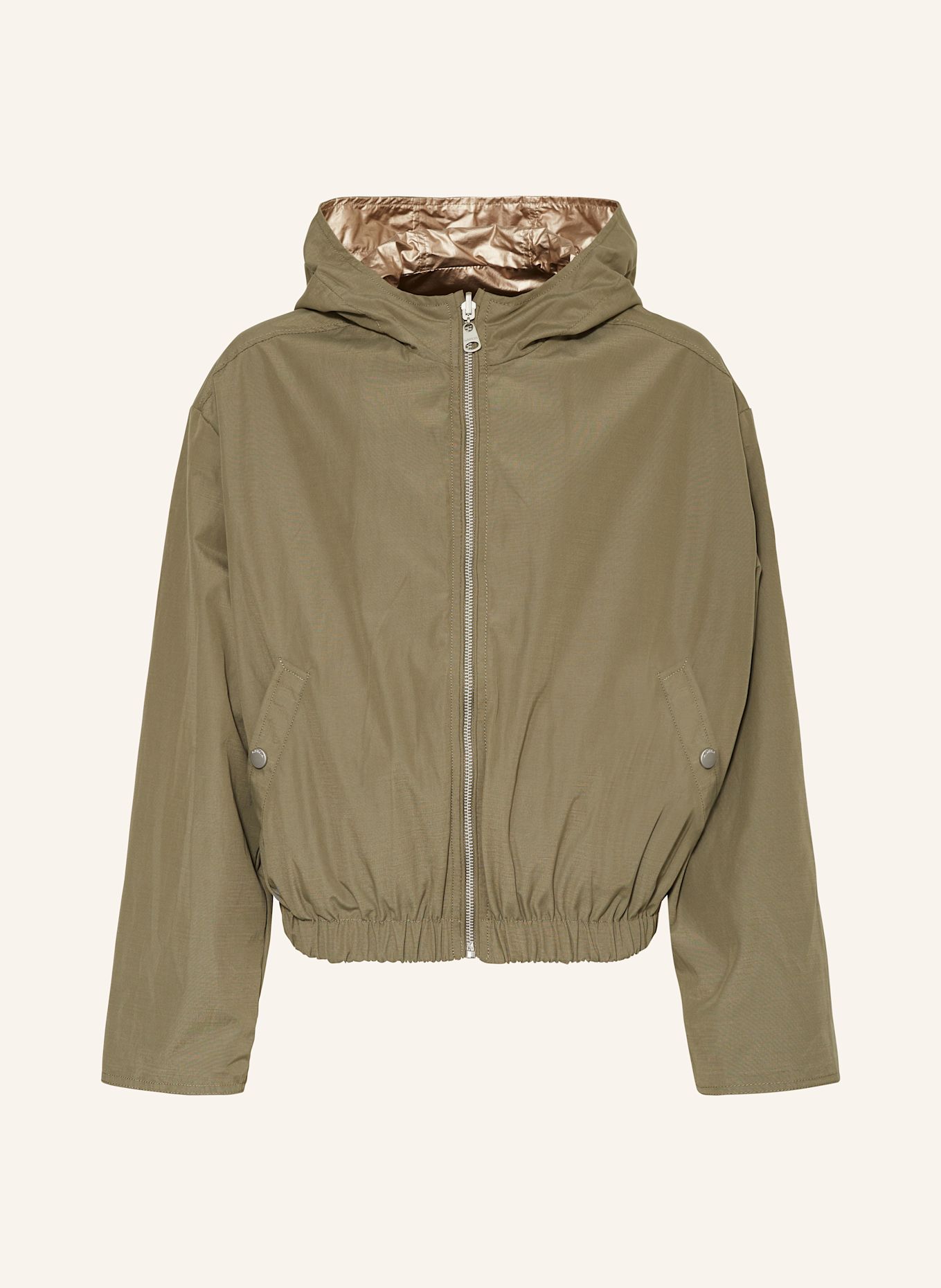 GARCIA Jacke zum Wenden: GOLD / HELLGRÜN