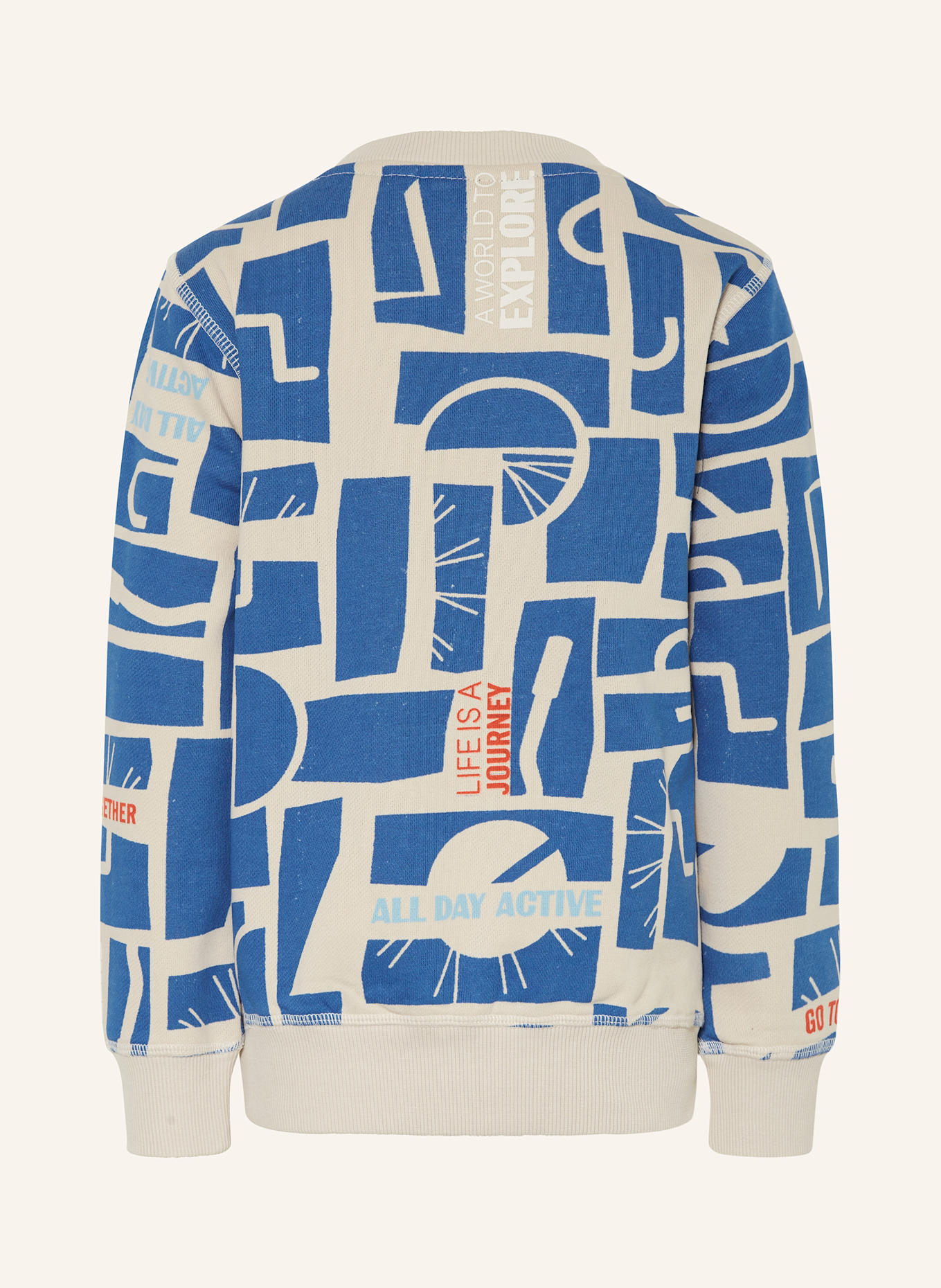 GARCIA Mikina: KRÉMOVÁ / MODRÁ