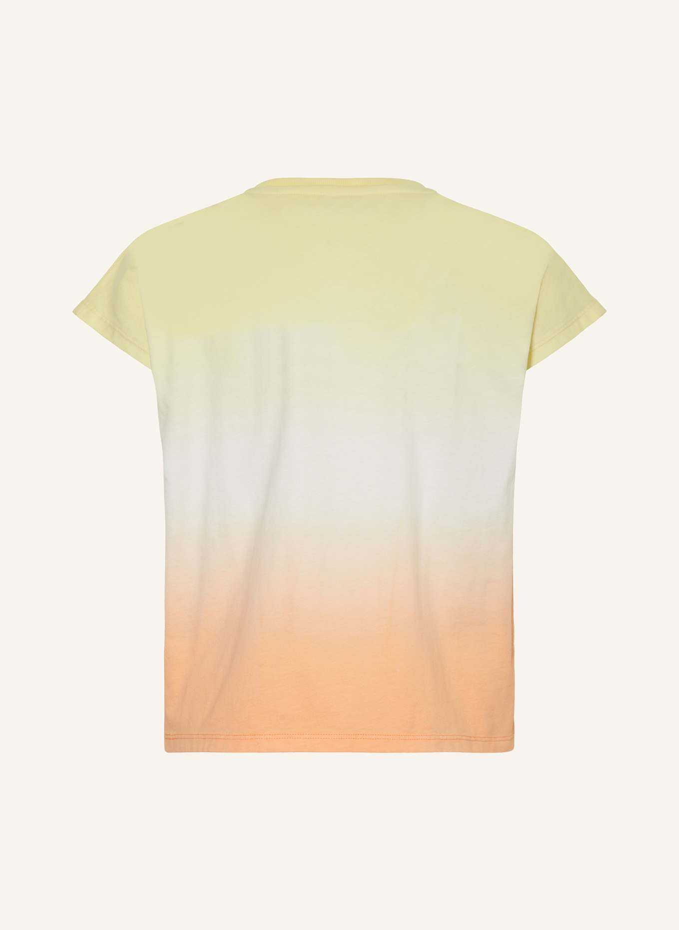 GARCIA T-Shirt: GELB/ HELLORANGE