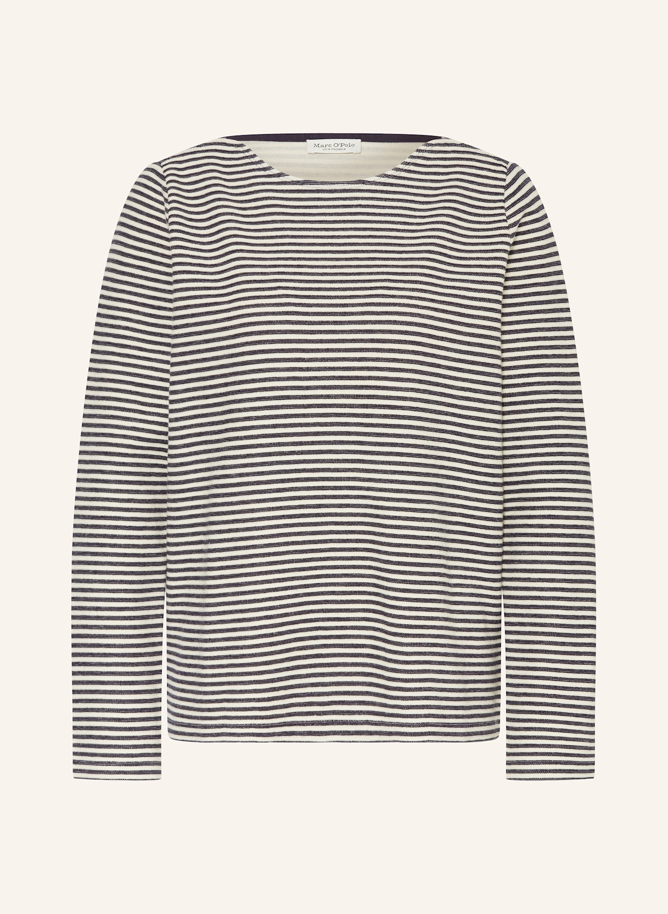Marc O'Polo Pullover: DUNKELBLAU / ECRU