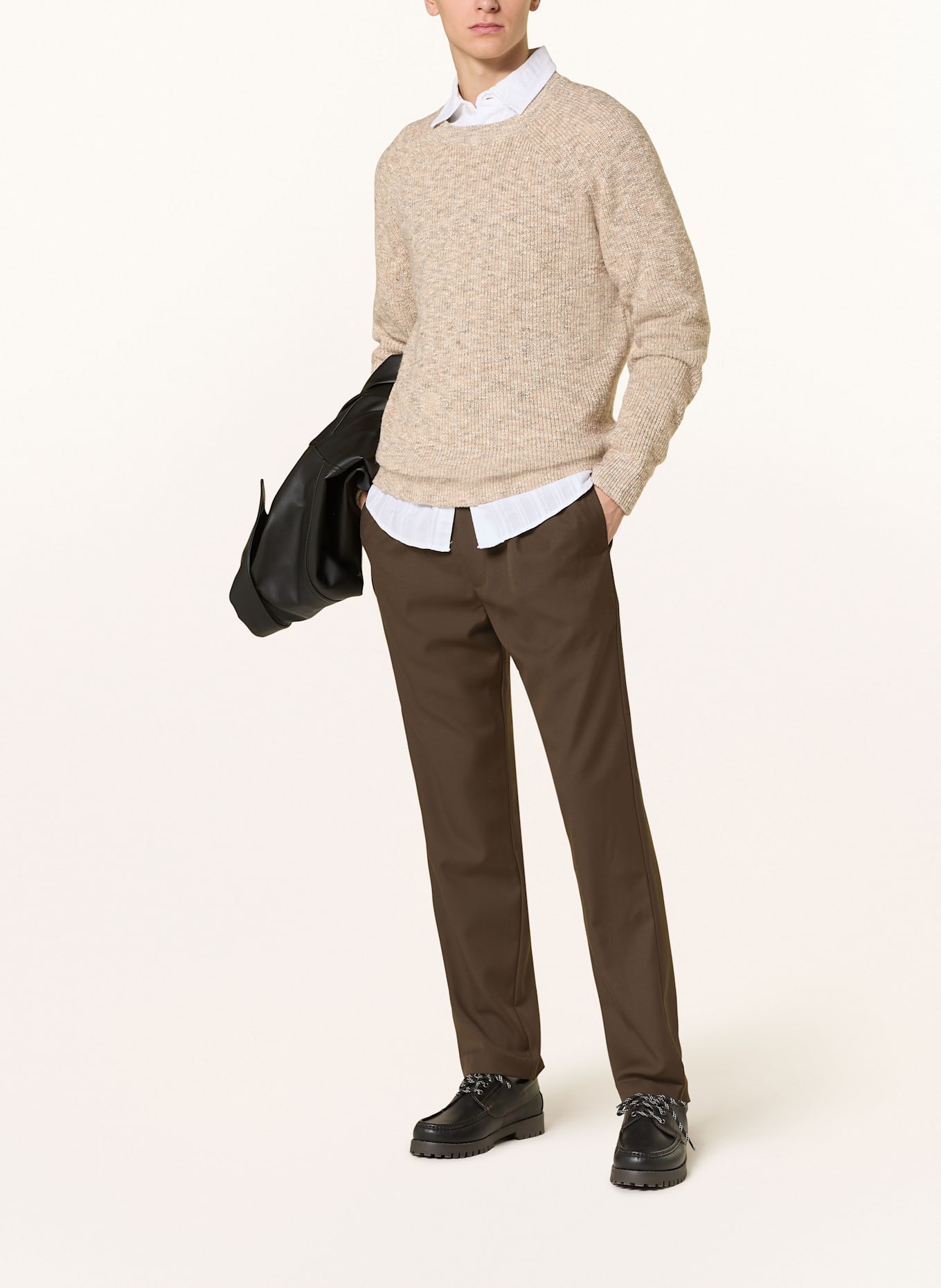 SAMSØE SAMSØE Hose SABERTIL Regular Fit: DUNKELBRAUN