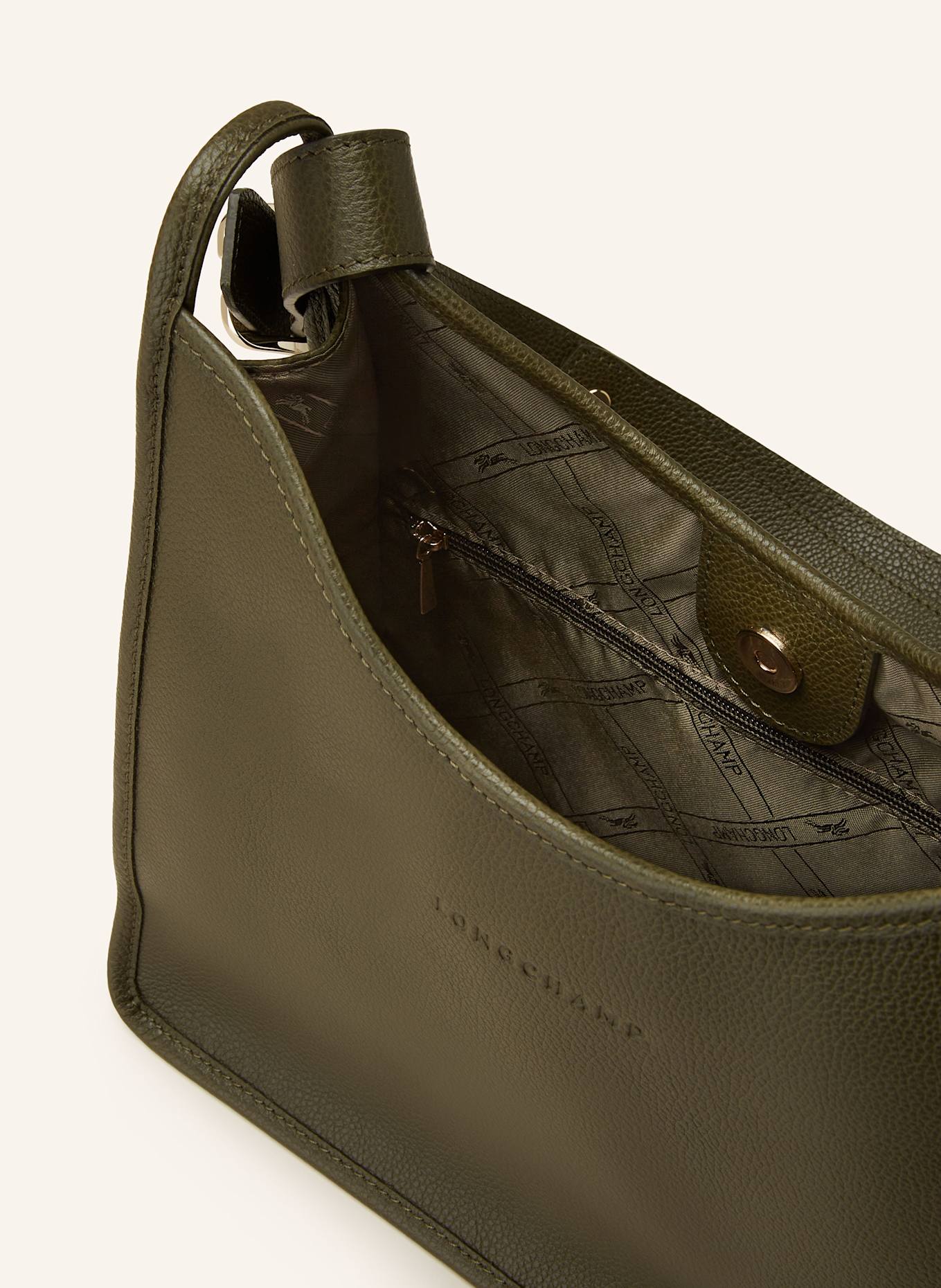 LONGCHAMP Hobo-Bag LE FOULONNÉ: KHAKI