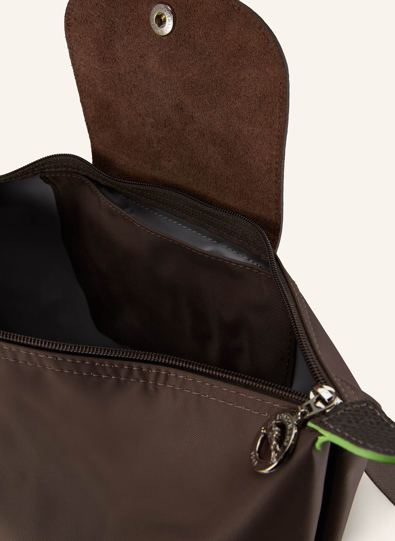 LONGCHAMP Rucksack LE PLIAGE GREEN: BRAUN