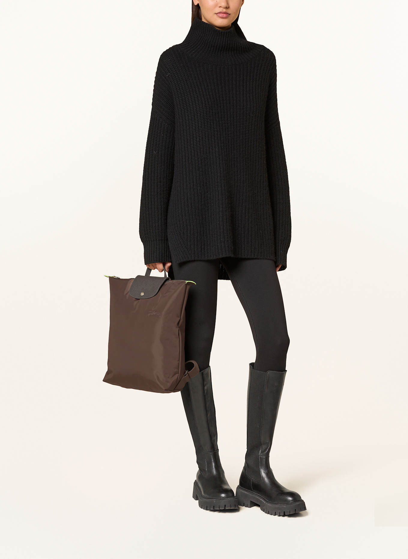 LONGCHAMP Rucksack LE PLIAGE GREEN: BRAUN