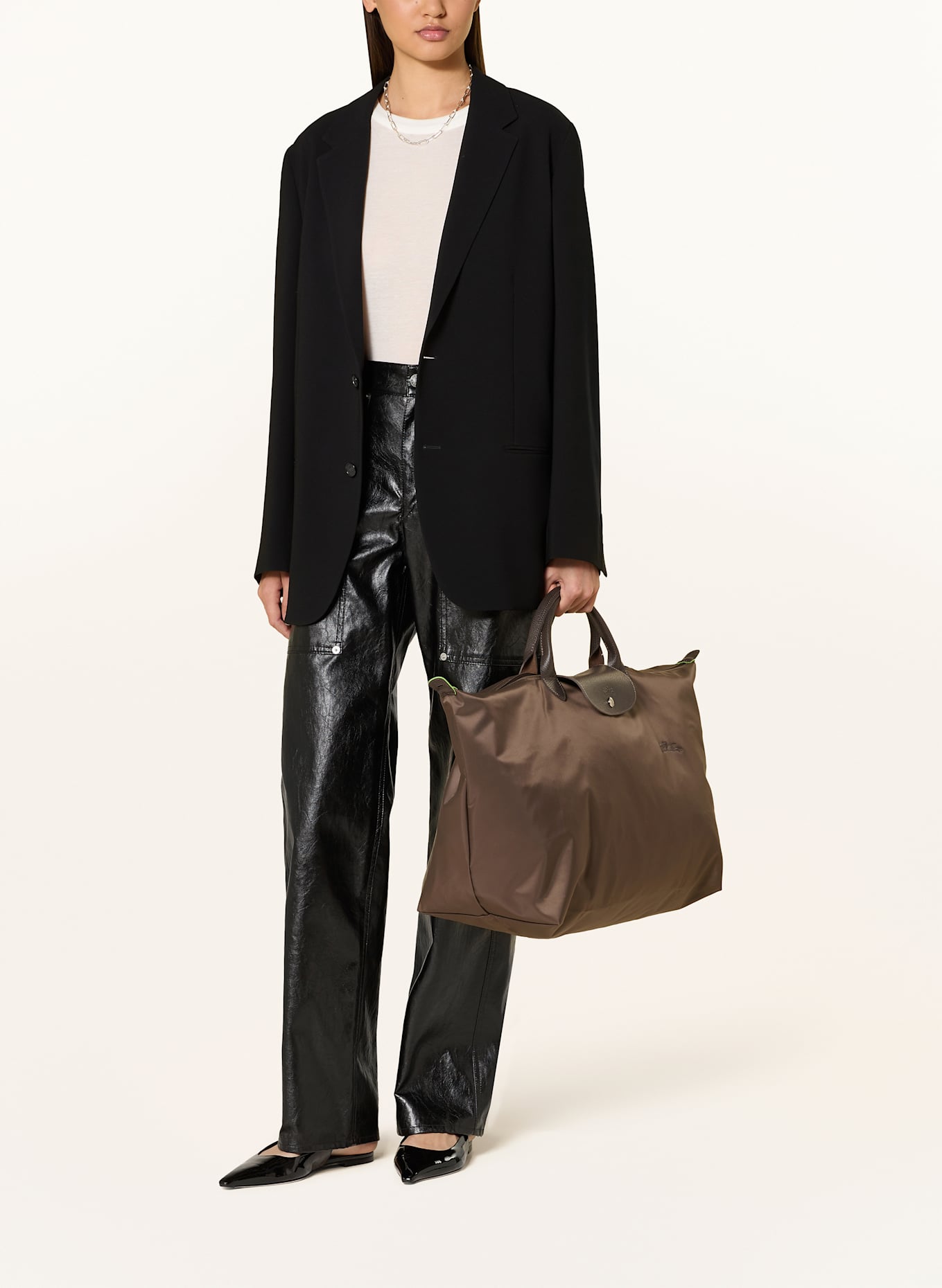 LONGCHAMP Shopper LE PLIAGE LARGE: TAUPE