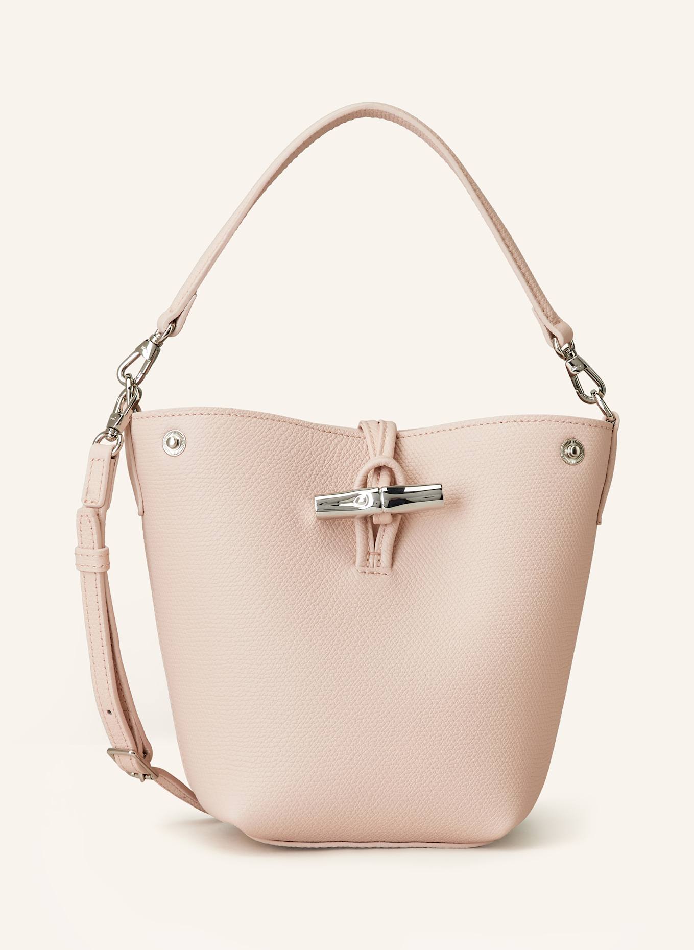 LONGCHAMP Beuteltasche LE ROSEAU: HELLROSA