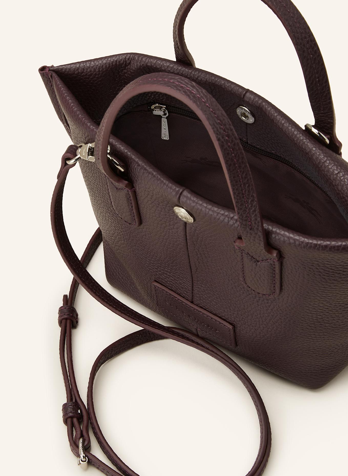 LONGCHAMP Handtasche ESSENTIAL XS: DUNKELLILA
