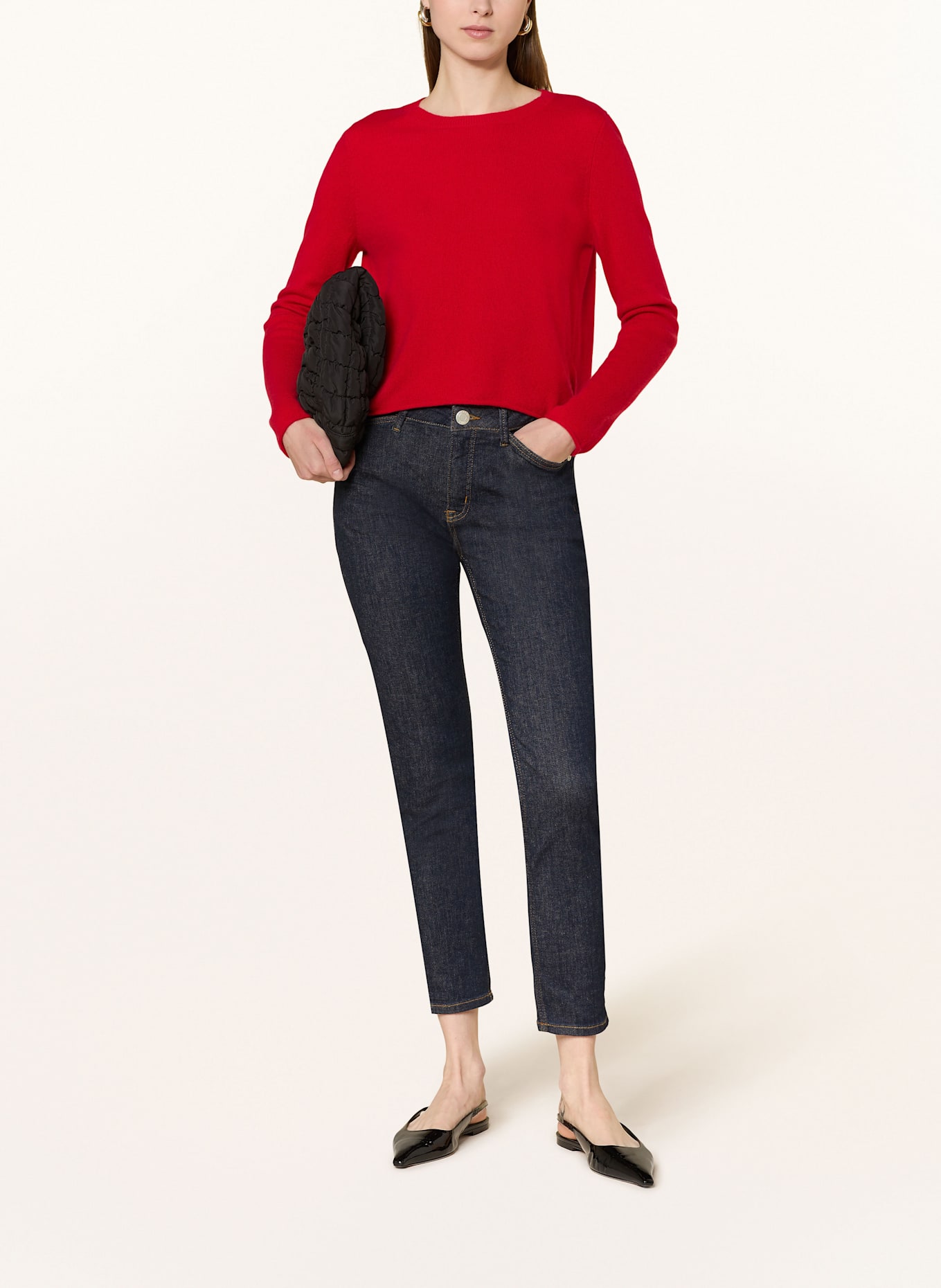 OPUS Skinny Jeans ELMA CLASSY: 70186 Cleo bustier-layered mini-dress