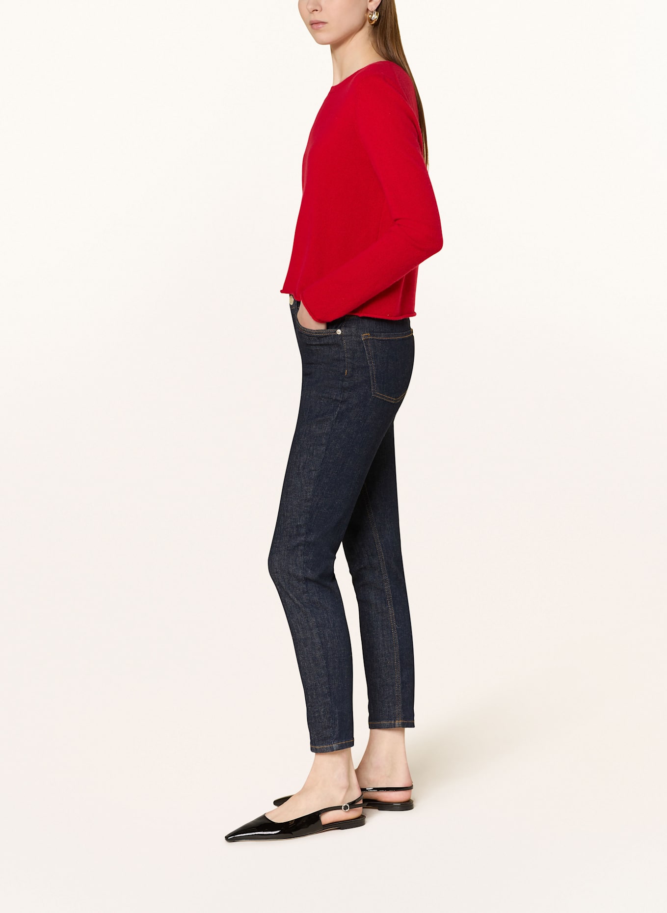 OPUS Skinny Jeans ELMA CLASSY: 70186 Cleo bustier-layered mini-dress