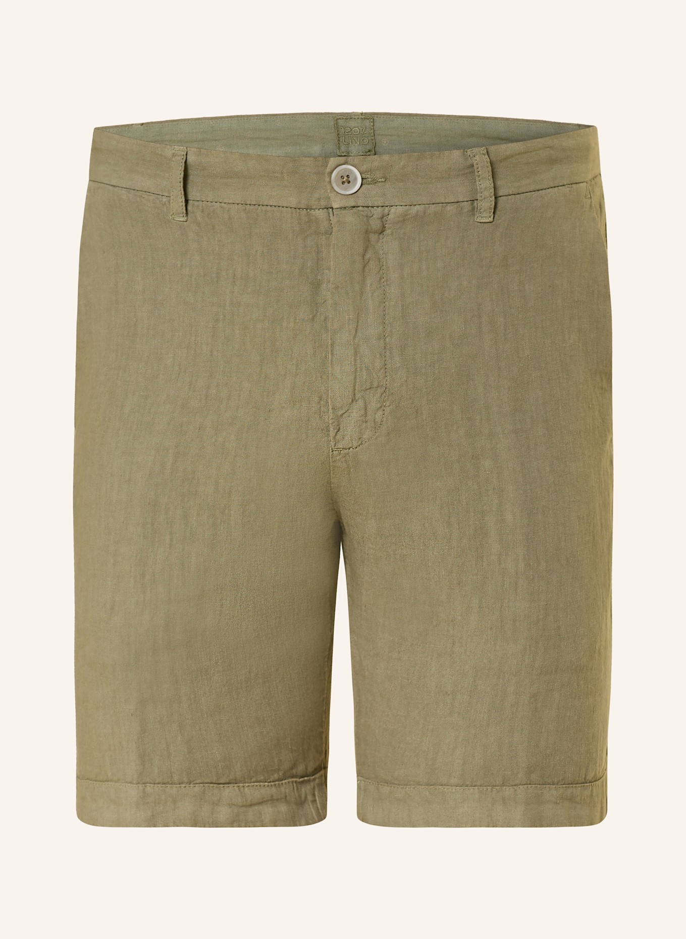 120%lino Leinenshorts: OLIV