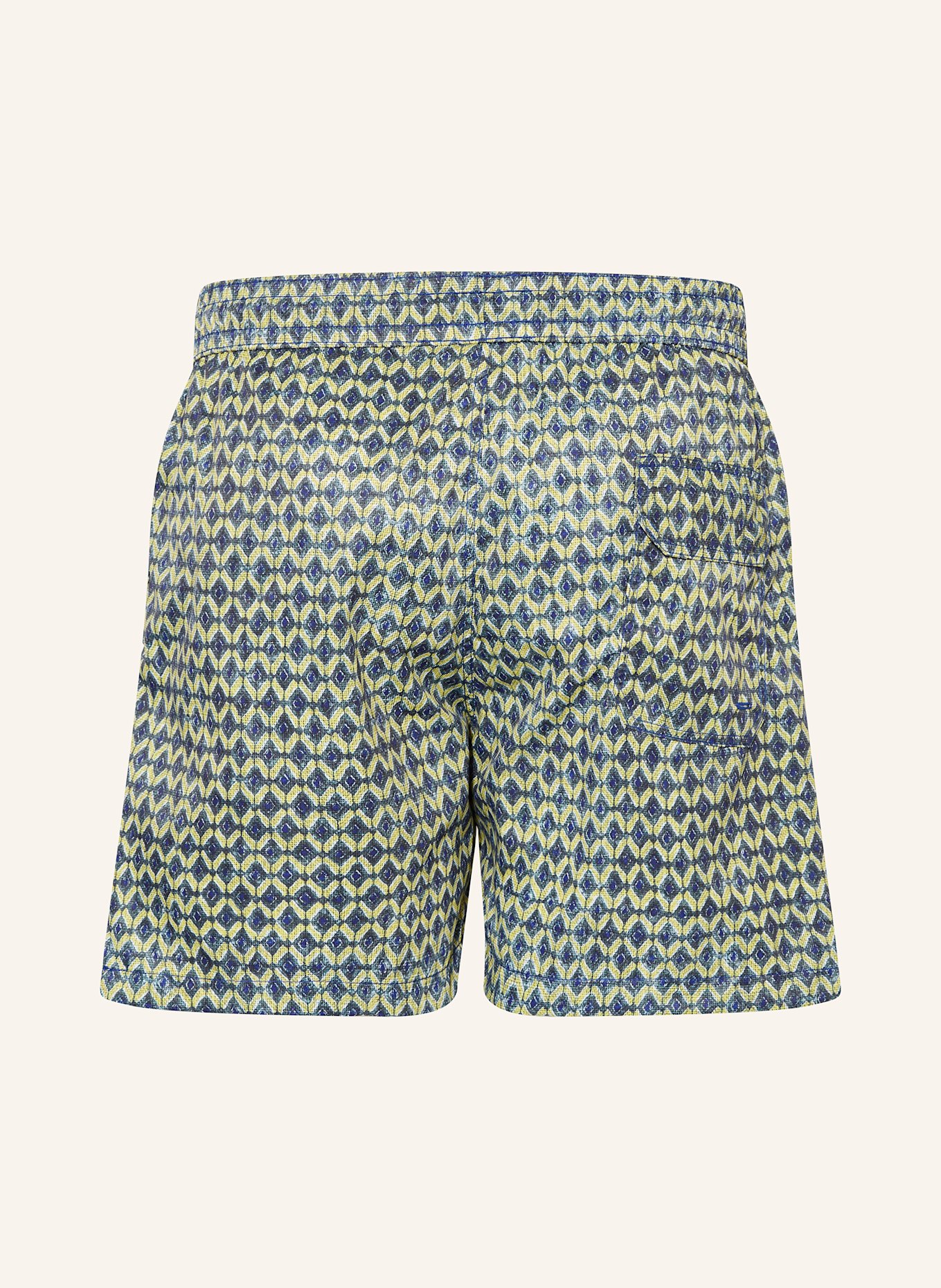 120%lino Badeshorts: GELB/ DUNKELGRÜN/ BLAU