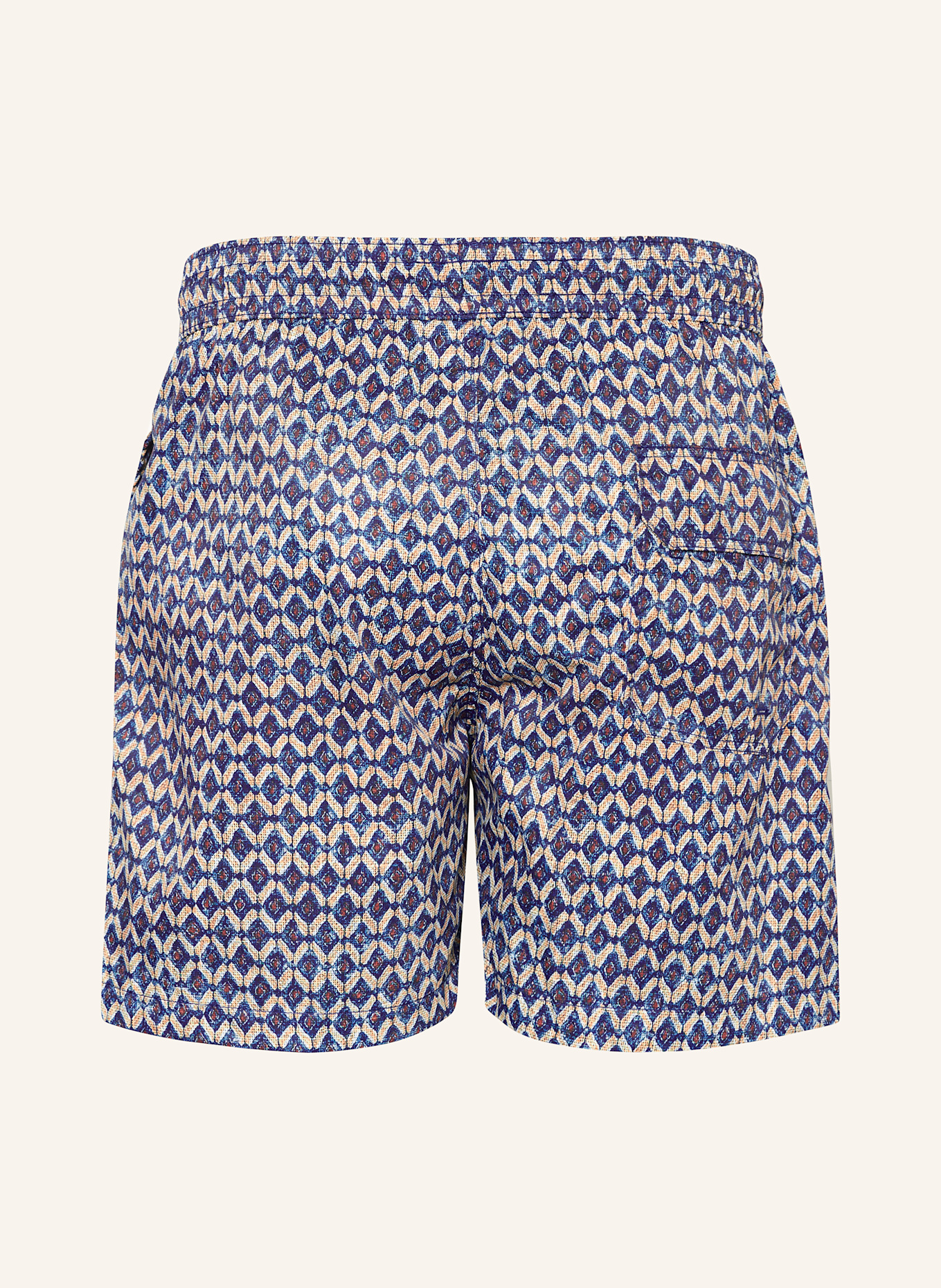 120%lino Kąpielówki bokserki: NIEBIESKI / KHAKI / CIEMNOŻÓŁTY