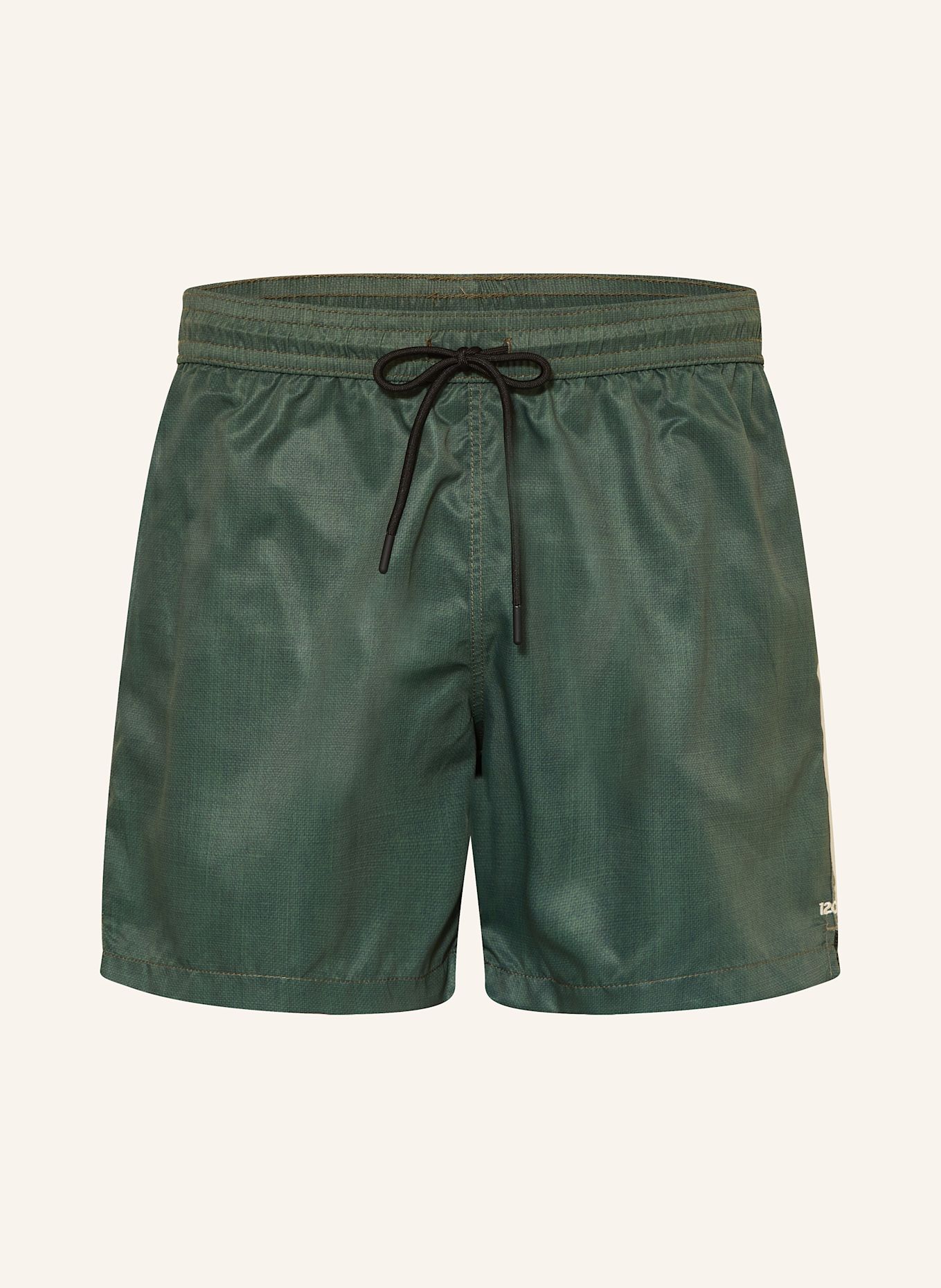 120%lino Badeshorts: KHAKI