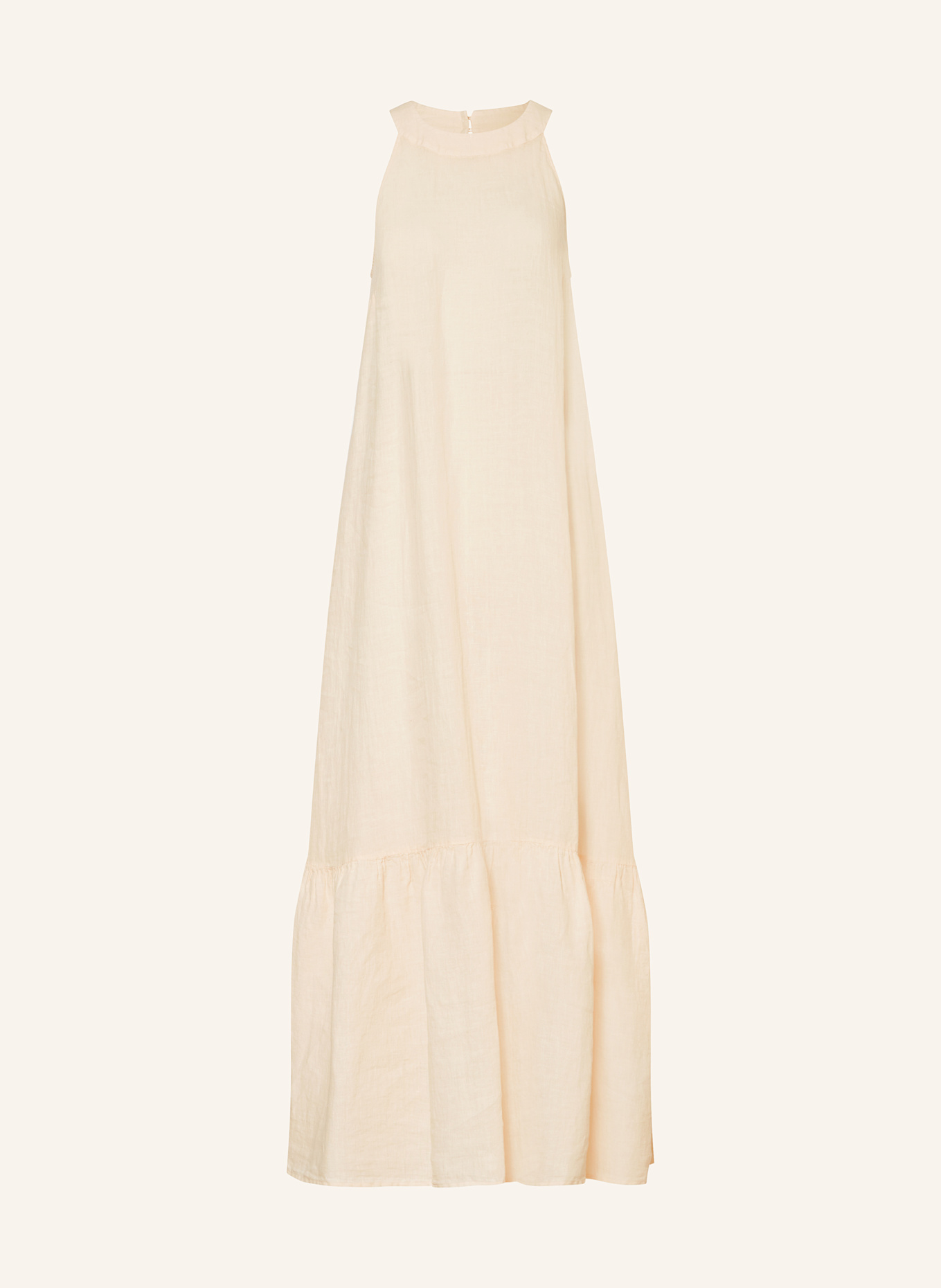 120%lino Strandkleid aus Leinen: ECRU