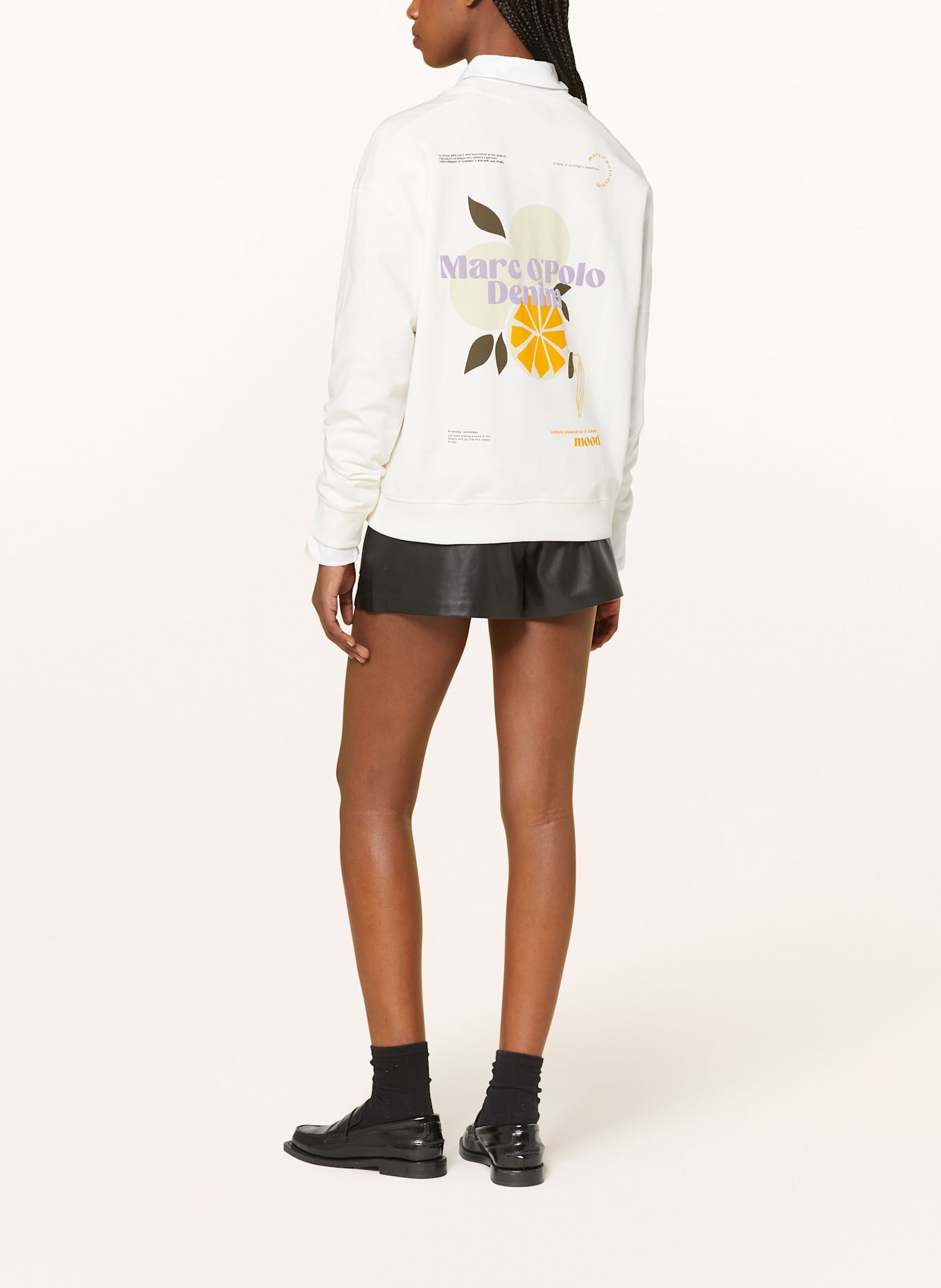 Marc O'Polo DENIM Sweatshirt: WEISS