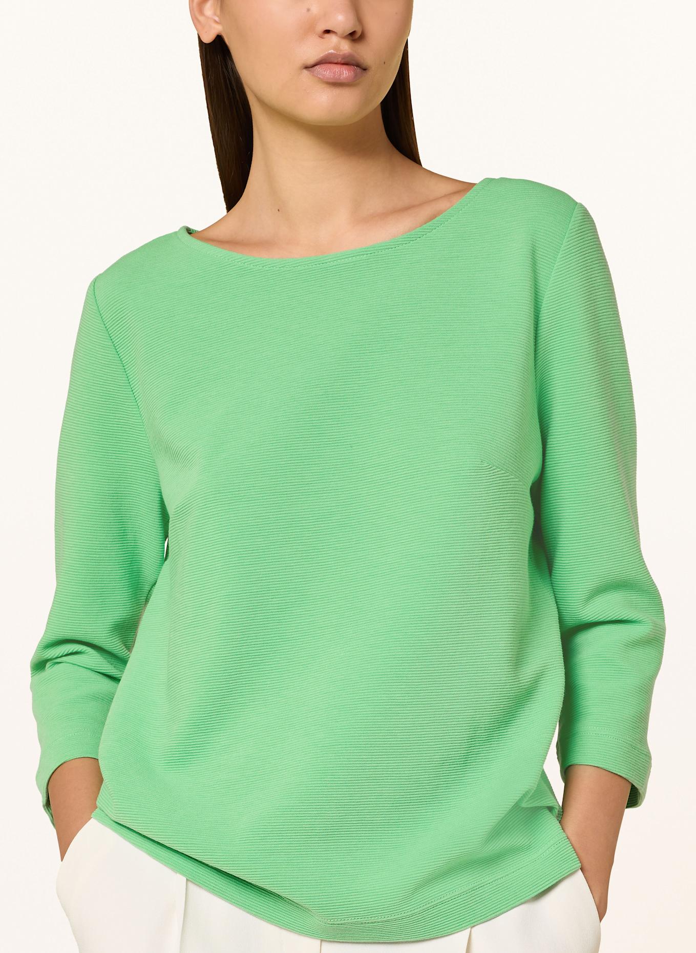 lilienfels Shirt with 3/4 sleeves: LIGHT GREEN