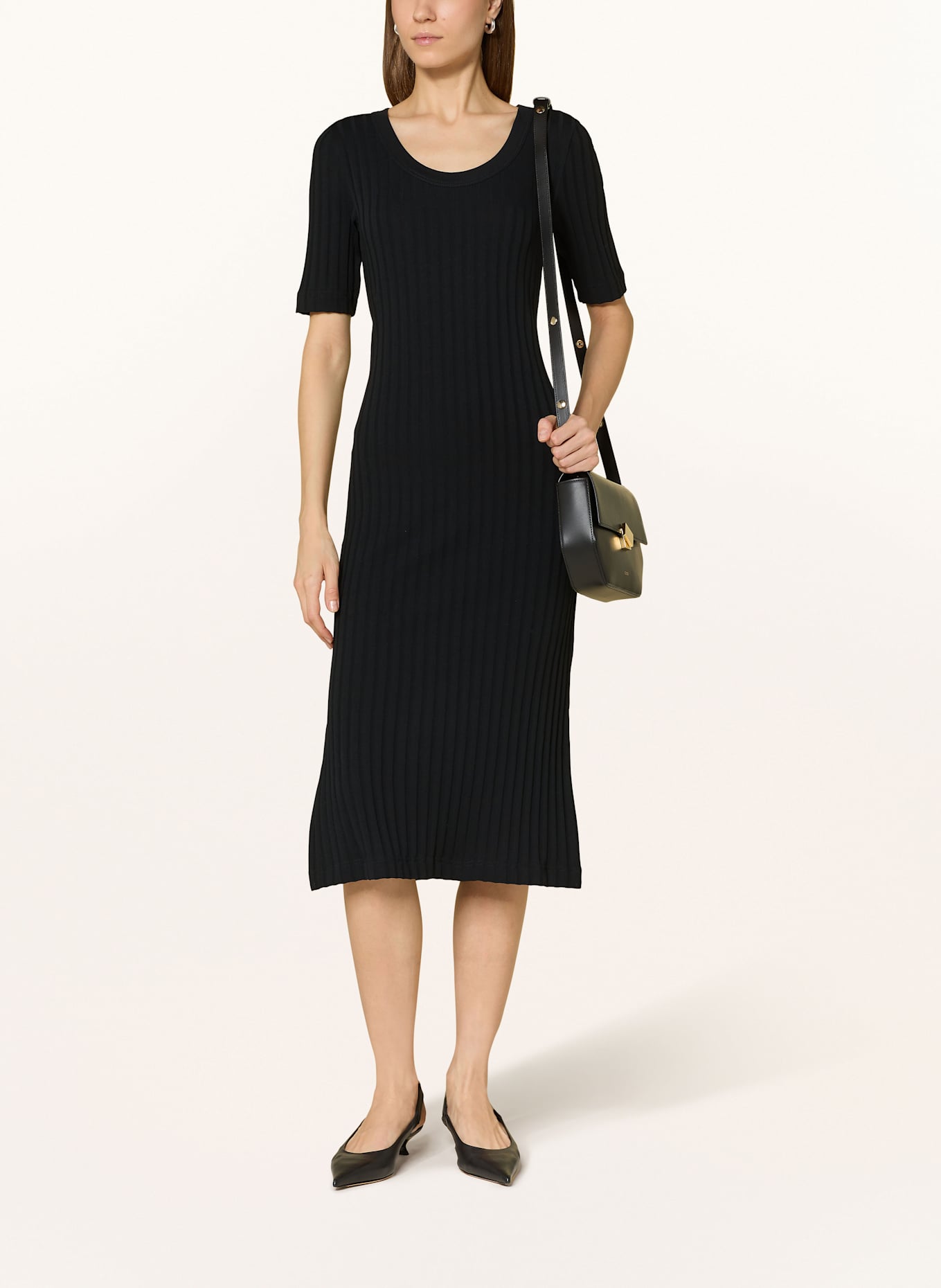 lilienfels Jerseykleid: SCHWARZ