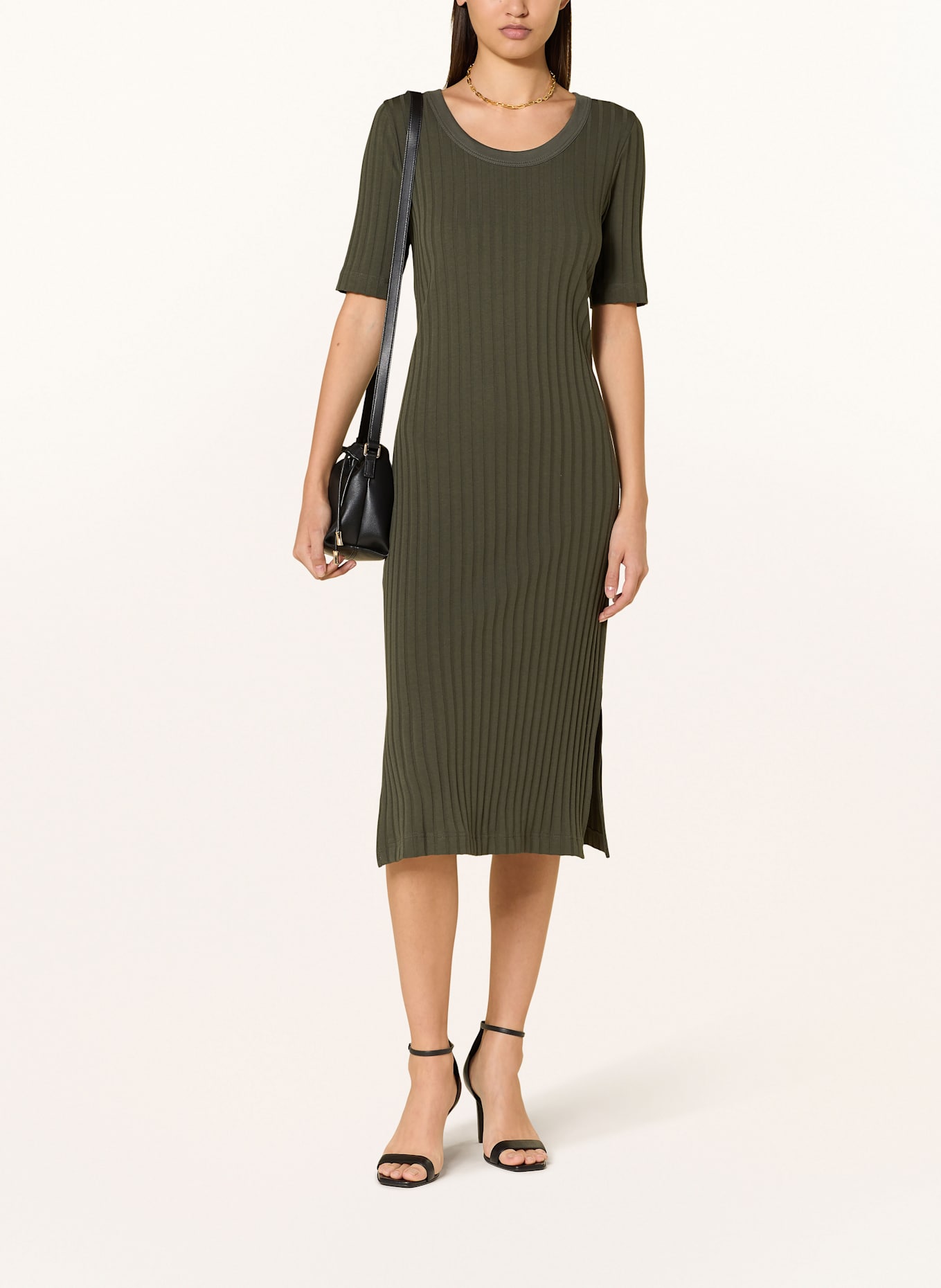 lilienfels Jersey dress: OLIVE