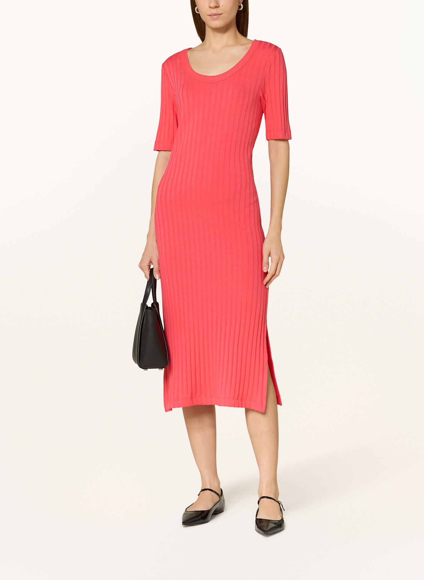 lilienfels Jerseykleid: HELLROT