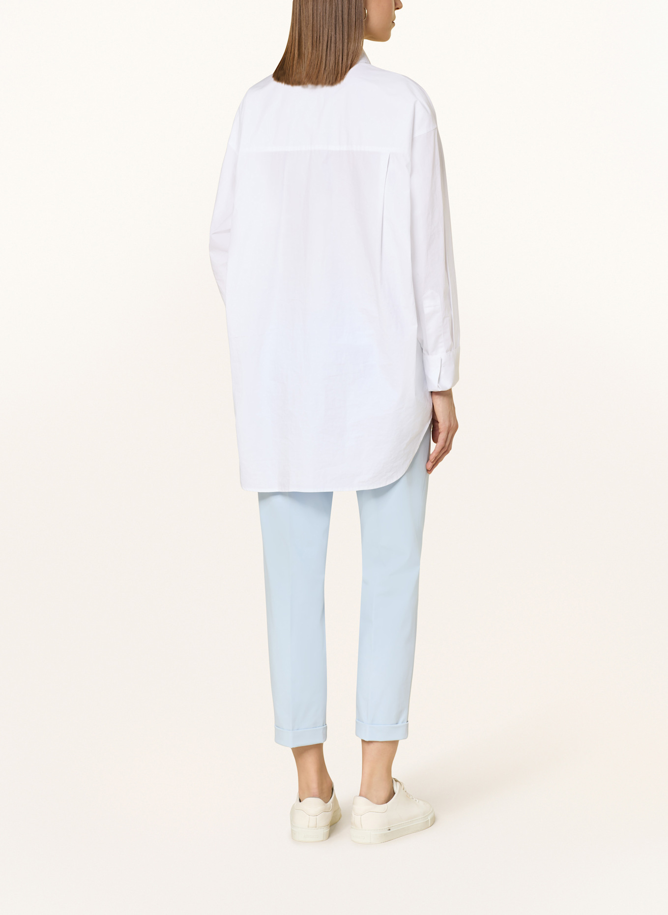 RAFFAELLO ROSSI 7/8 kalhoty UTE: TMAVĚ MODRÁ